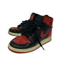スニーカー 観賞用 94年製 AIR JORDAN 1 HIGH BG BRED 153126-061 US5Y 約23cm 23.5cm (US5 1/2 UK5 EU37)