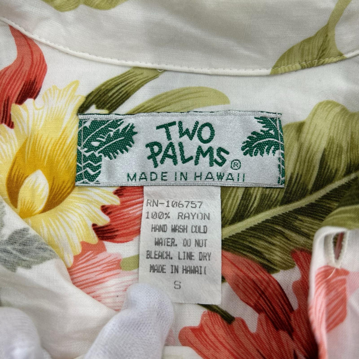 半袖シャツ TWO PALMS ｱﾛﾊ 総柄 (S) S