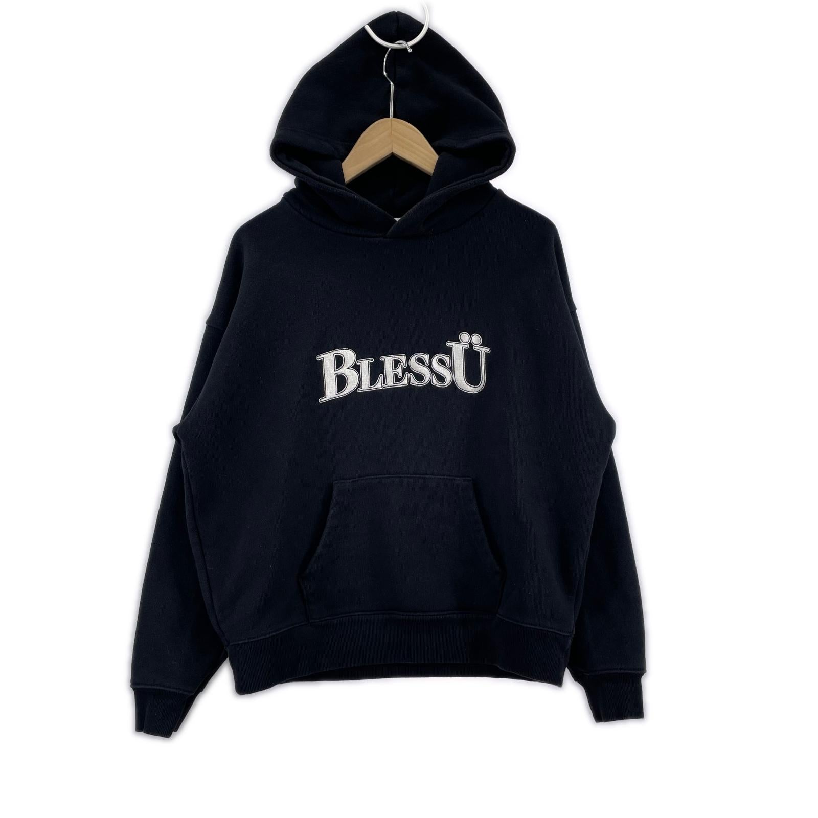 パーカー BlessU POパーカー BLK M ブラック