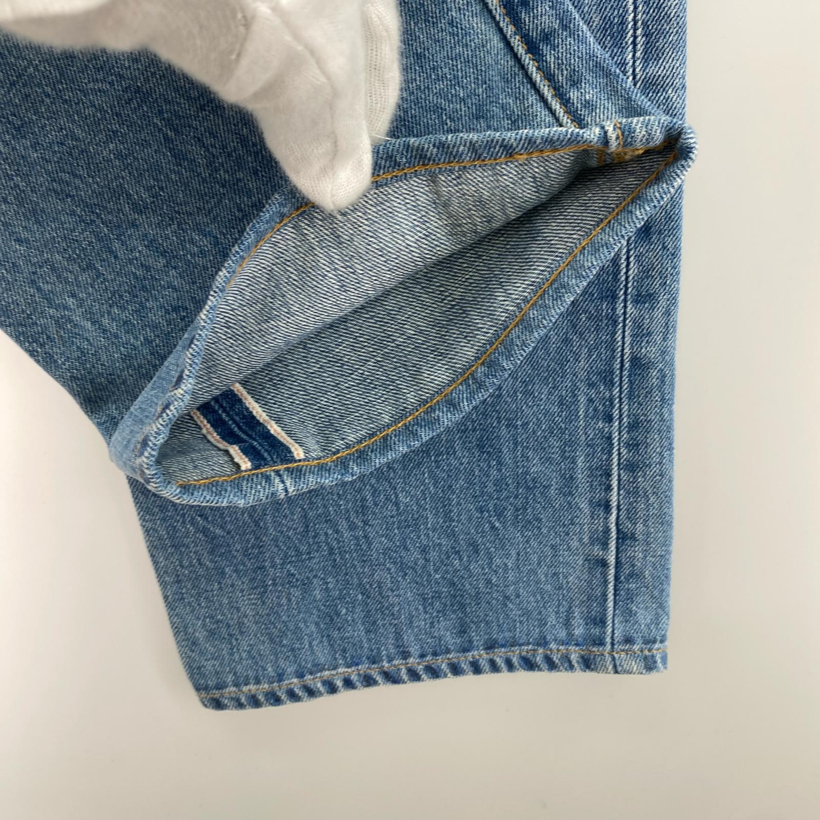 デニムパンツ STONE WASHED SLIM JEANS 32