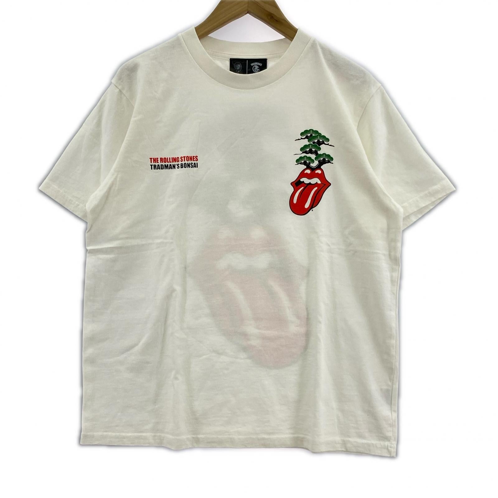 半袖Ｔシャツ The Rolling Stones × Tradman's M M ホワイト