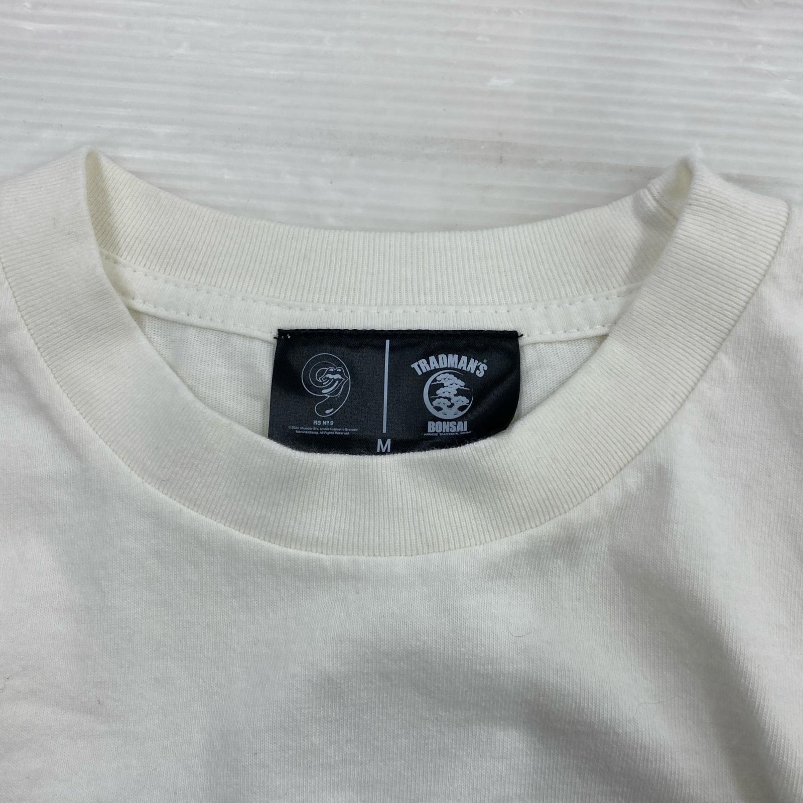 半袖Ｔシャツ The Rolling Stones × Tradman's M M ホワイト