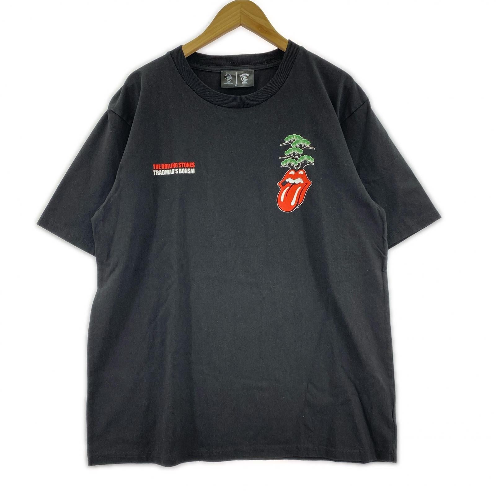 半袖Ｔシャツ The Rolling Stones × Tradman's XL ブラック