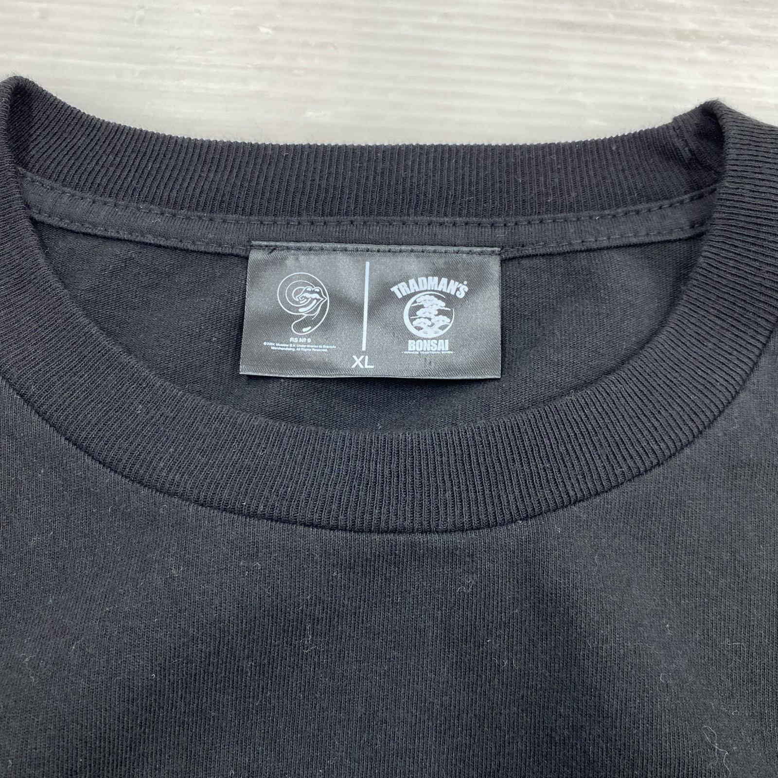 半袖Ｔシャツ The Rolling Stones × Tradman's XL ブラック
