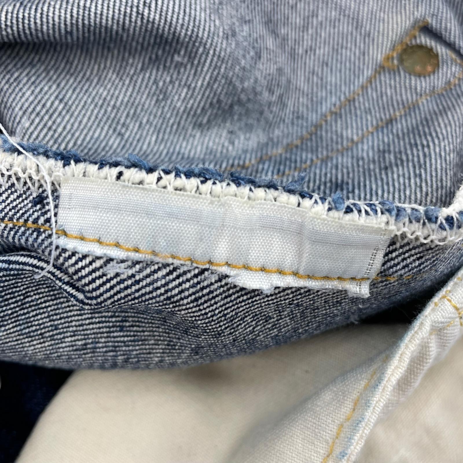デニムパンツ 90s 501XX バレンシア工場製 ボタン裏555 BIGE 実寸W30 32 ブルー