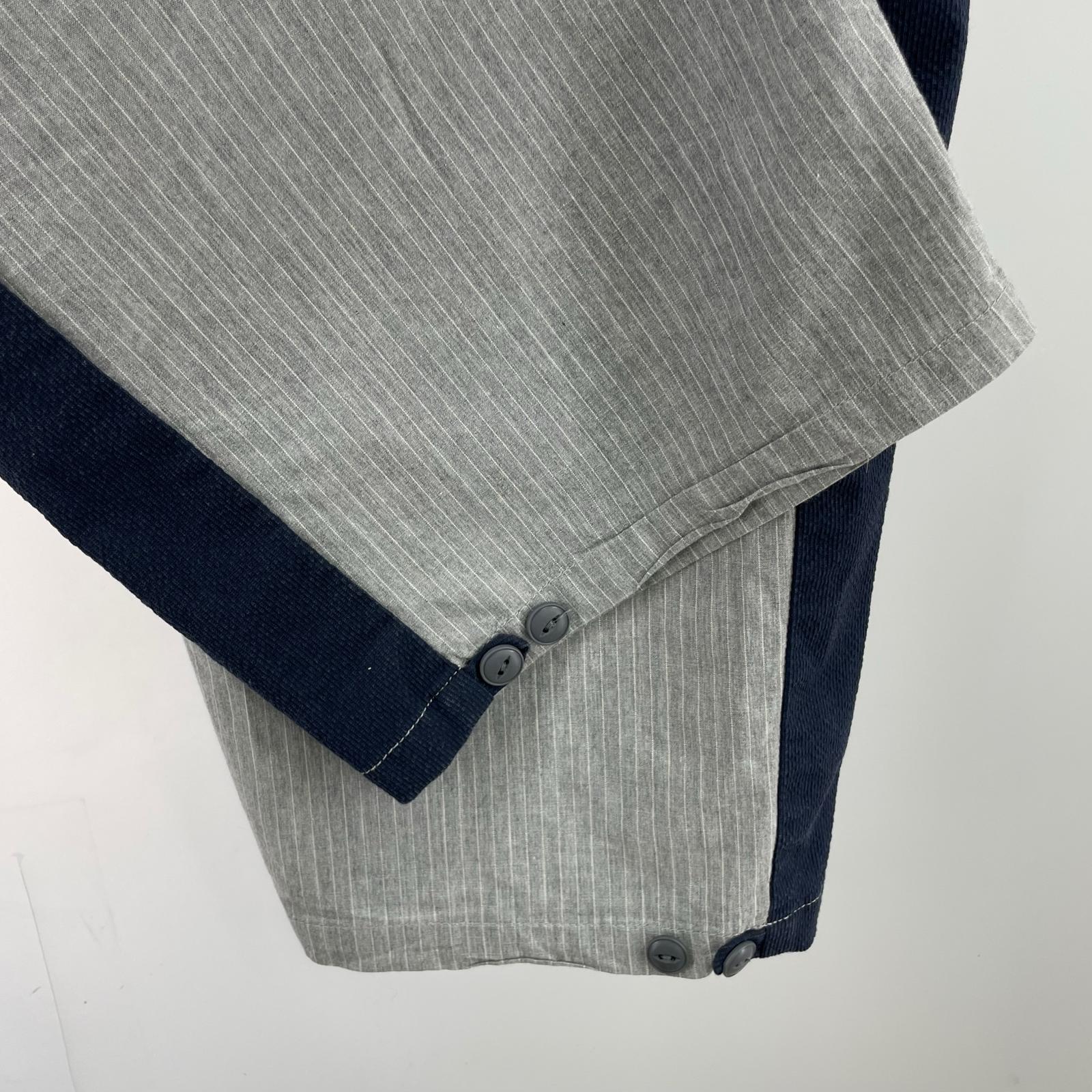 パンツ 18SS ストライプ イージーパンツ M グレー