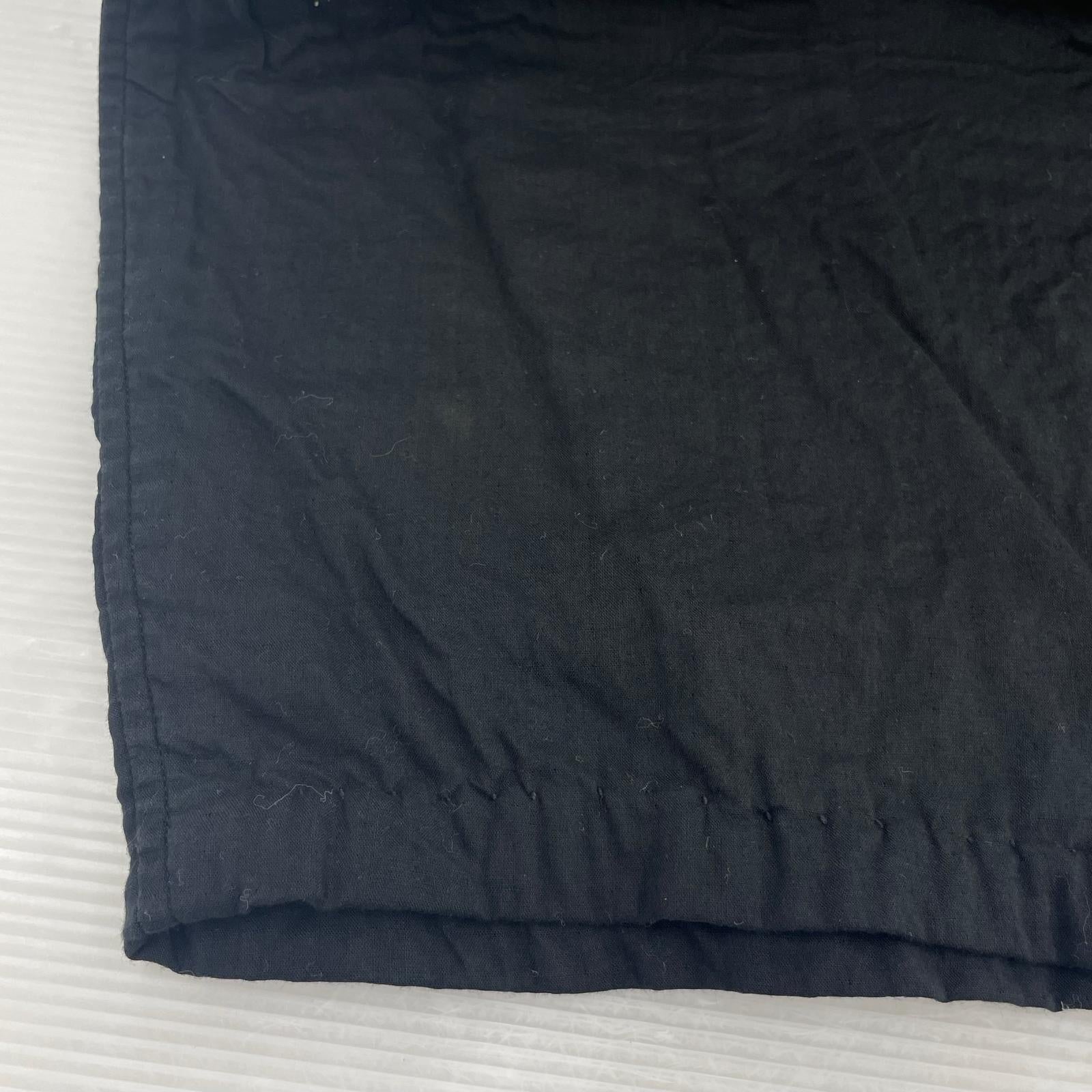 長袖シャツ ISSEY MIYAKE 80s 筆タグ プルオーバーシャツ セットアップ ブラック ブラック