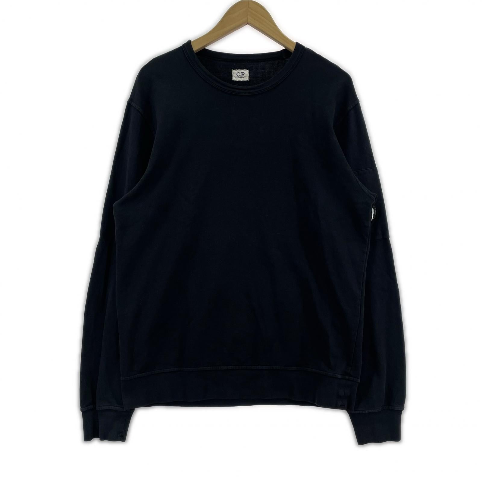 スウェット LIGHT FLEECE CREWNECK SWEATSHIRT 黒 (M) ブラック