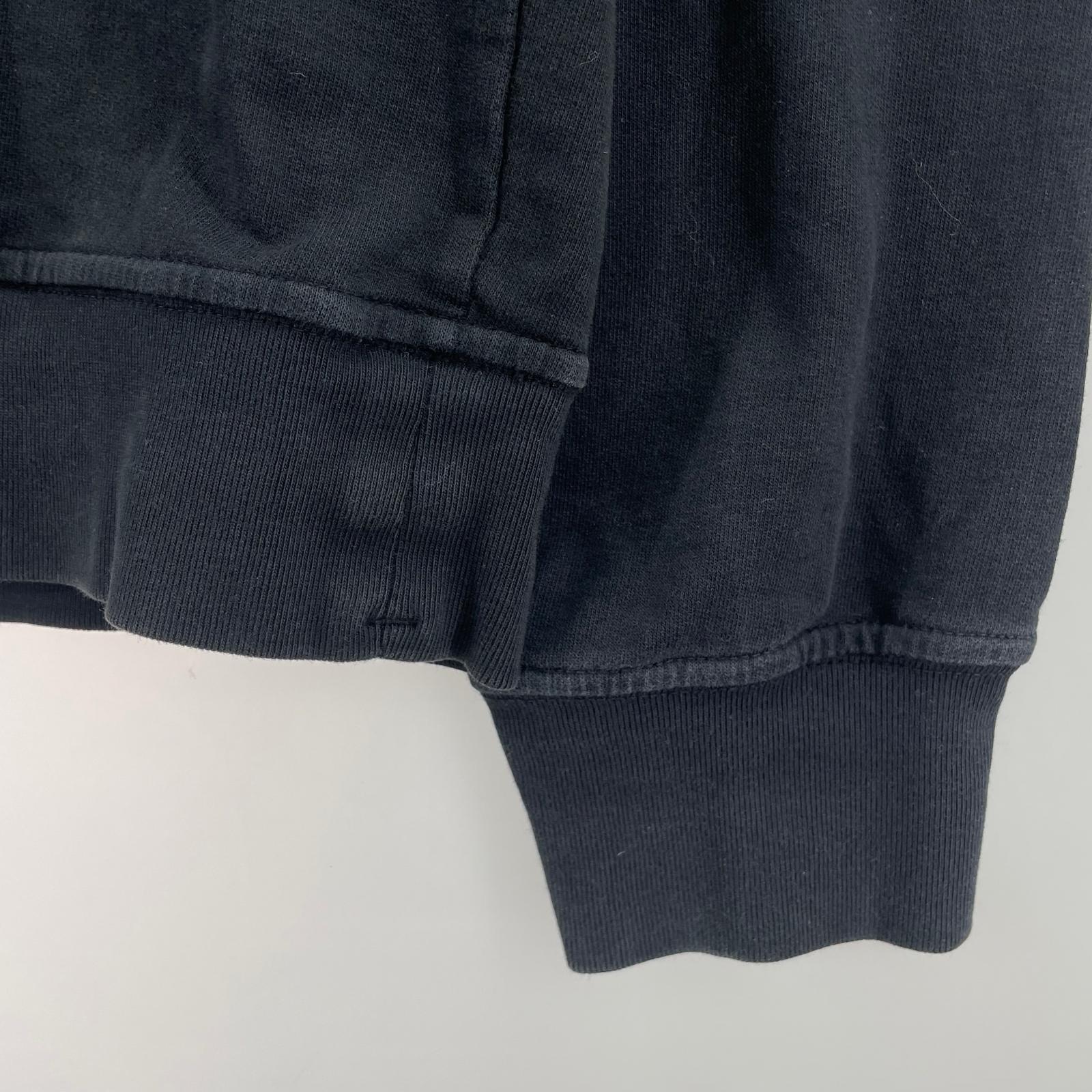スウェット LIGHT FLEECE CREWNECK SWEATSHIRT 黒 (M) ブラック