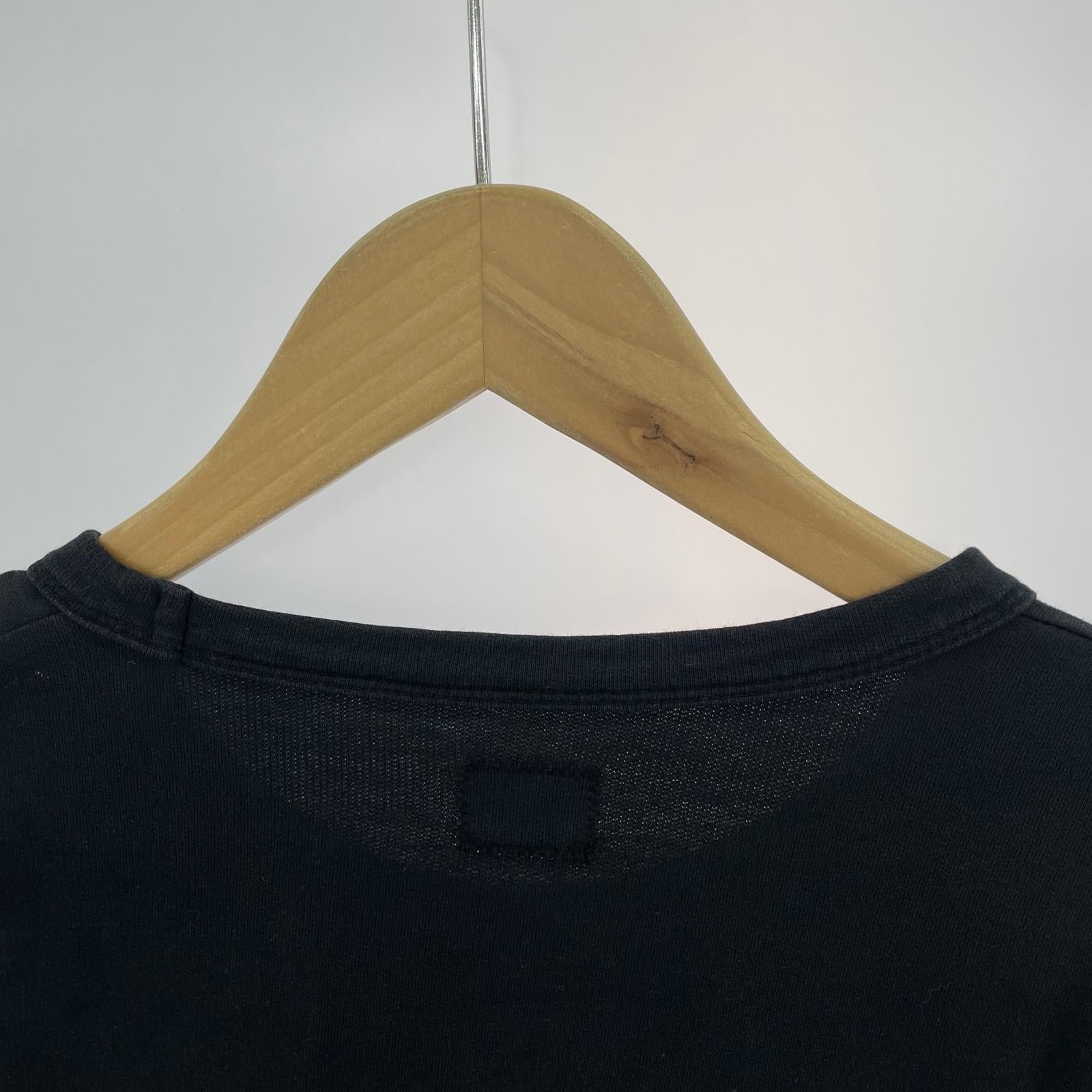 スウェット LIGHT FLEECE CREWNECK SWEATSHIRT 黒 (M) ブラック