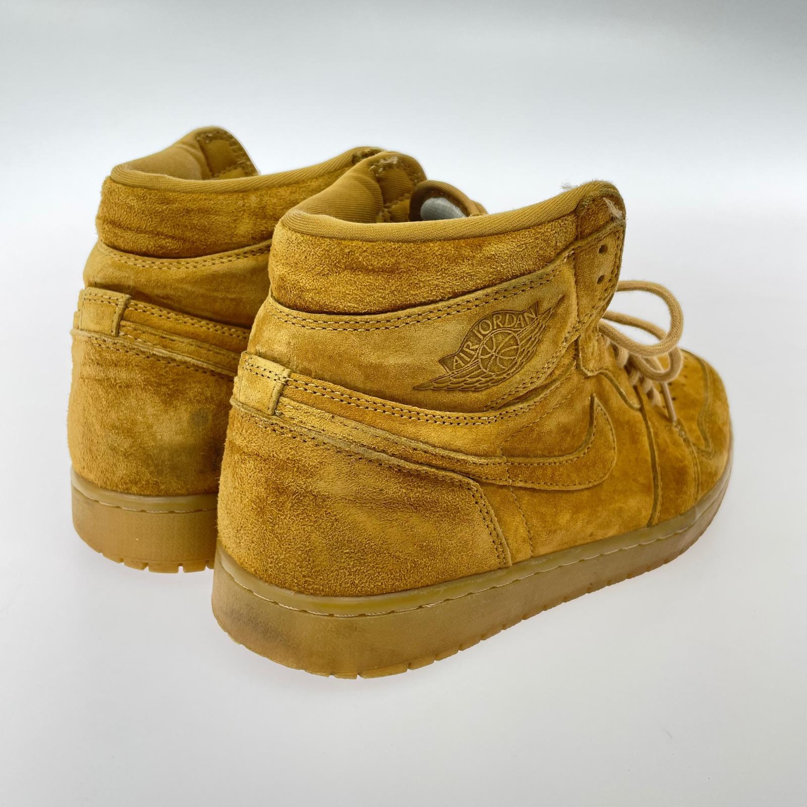 スニーカー Air Jordan 1 Retro High "Wheat" 27.5cm (US9 1/2 UK9 EU45) ブラウン