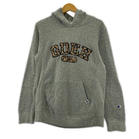 パーカー ×Champion×MACKDADDY RW レオパード GRY (M) M グレー