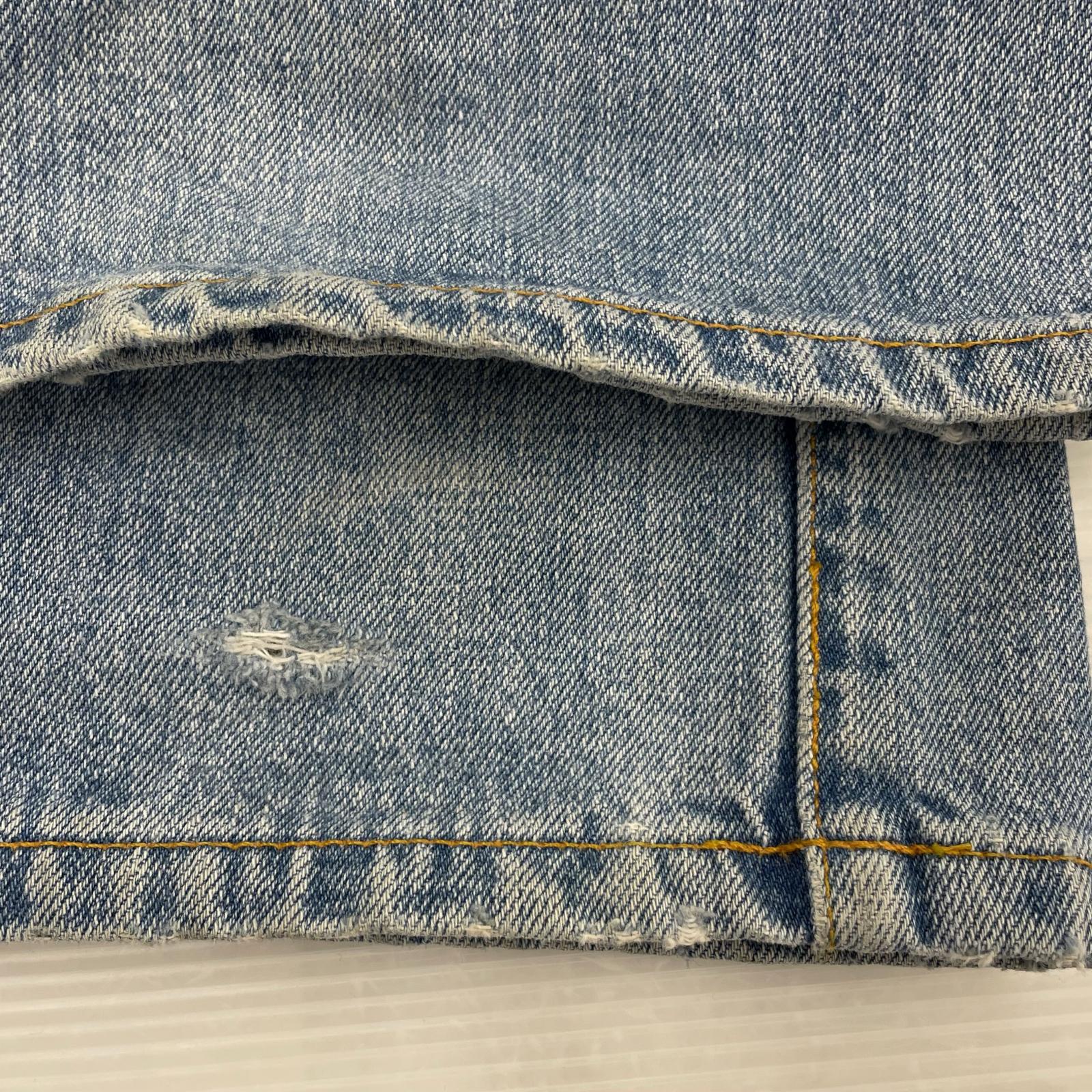デニムパンツ Washed Slim Jean 36 36 ブルー