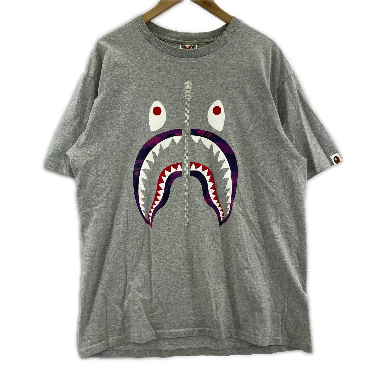 半袖Ｔシャツ ジップシャーク XL GRY グレー