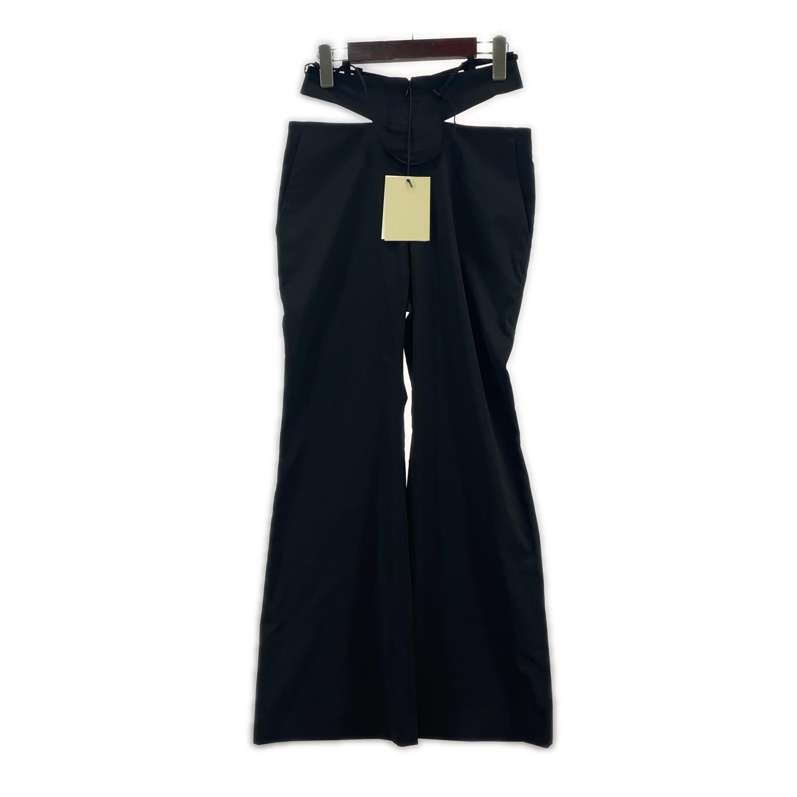 パンツ TELOPLAN Tinley Trousers デザインスラックス S 黒 S ブラック