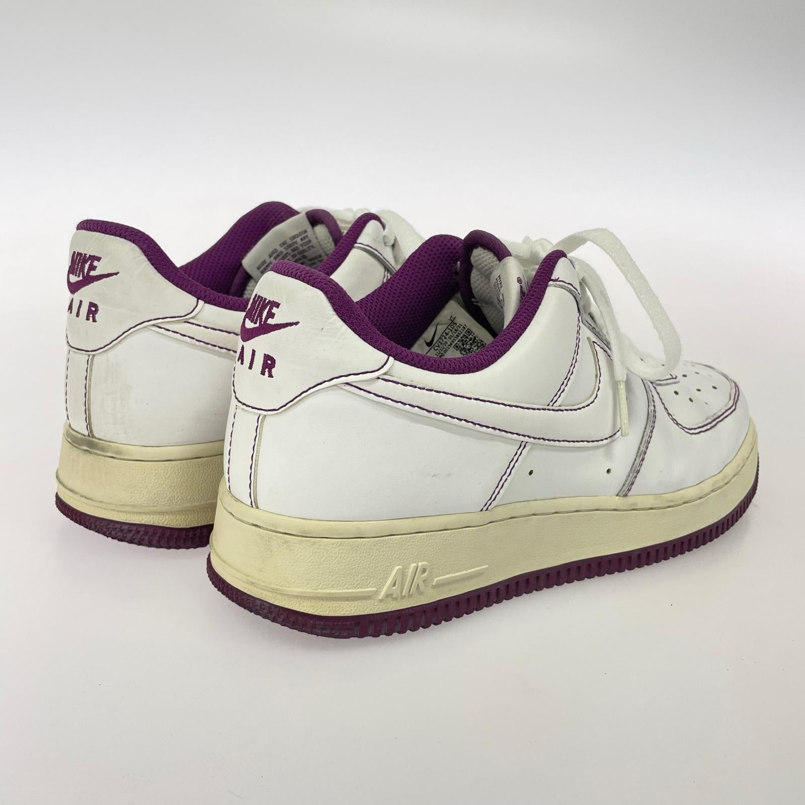 スニーカー Air Force 1 Low 07 White/Viotech CV1724-105 26cm 26cm (US8 UK7 1/2 EU42) ホワイト