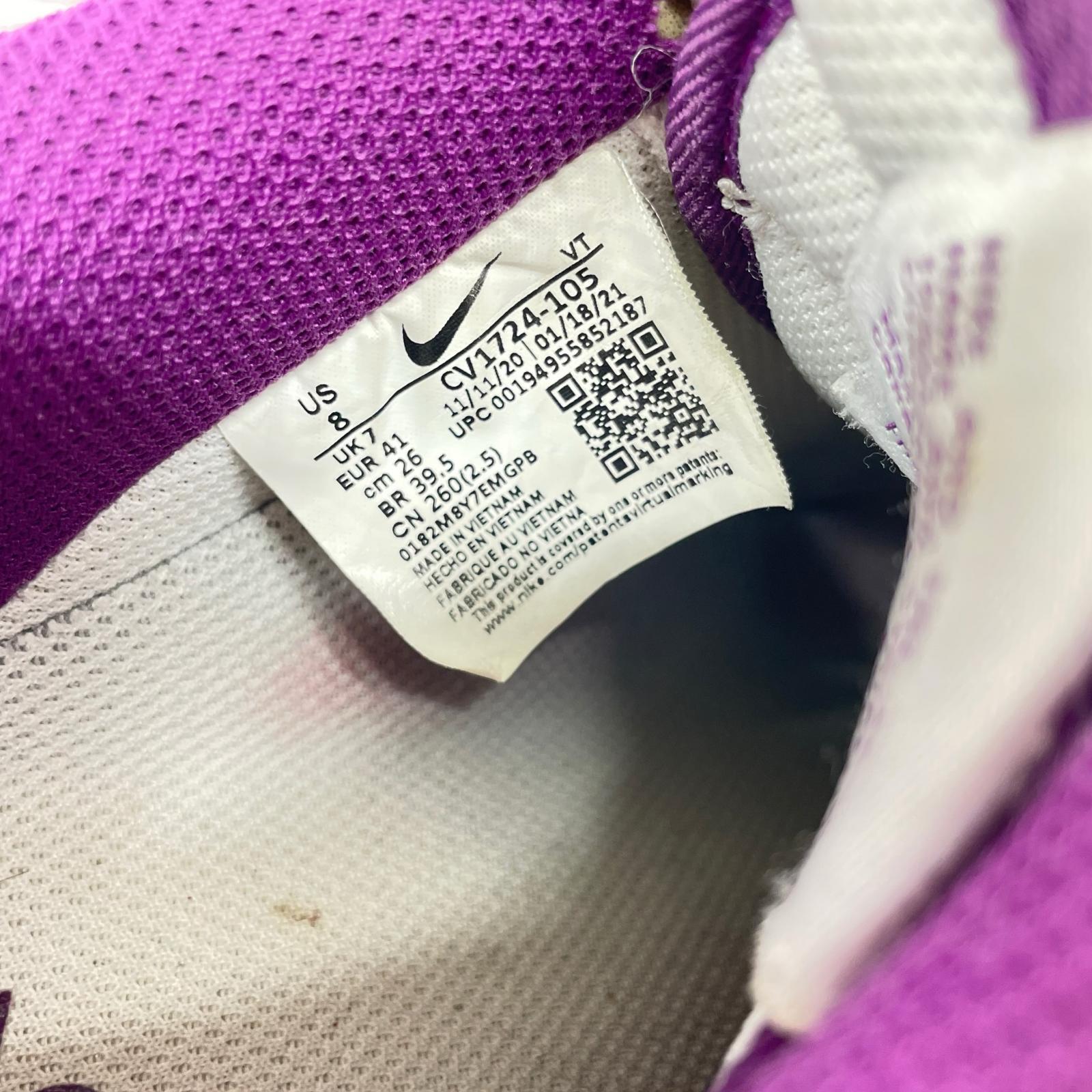 スニーカー Air Force 1 Low 07 White/Viotech CV1724-105 26cm 26cm (US8 UK7 1/2 EU42) ホワイト