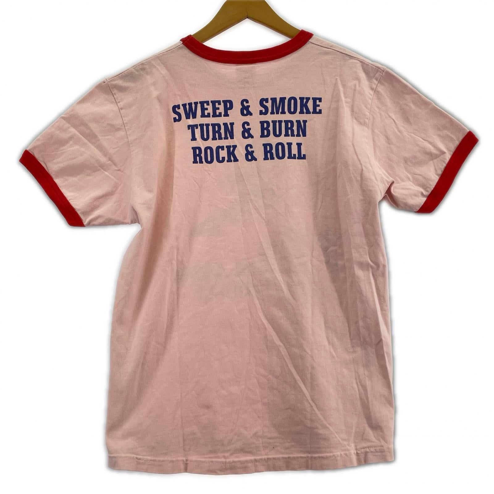 半袖Ｔシャツ リンガーtee S S ピンク