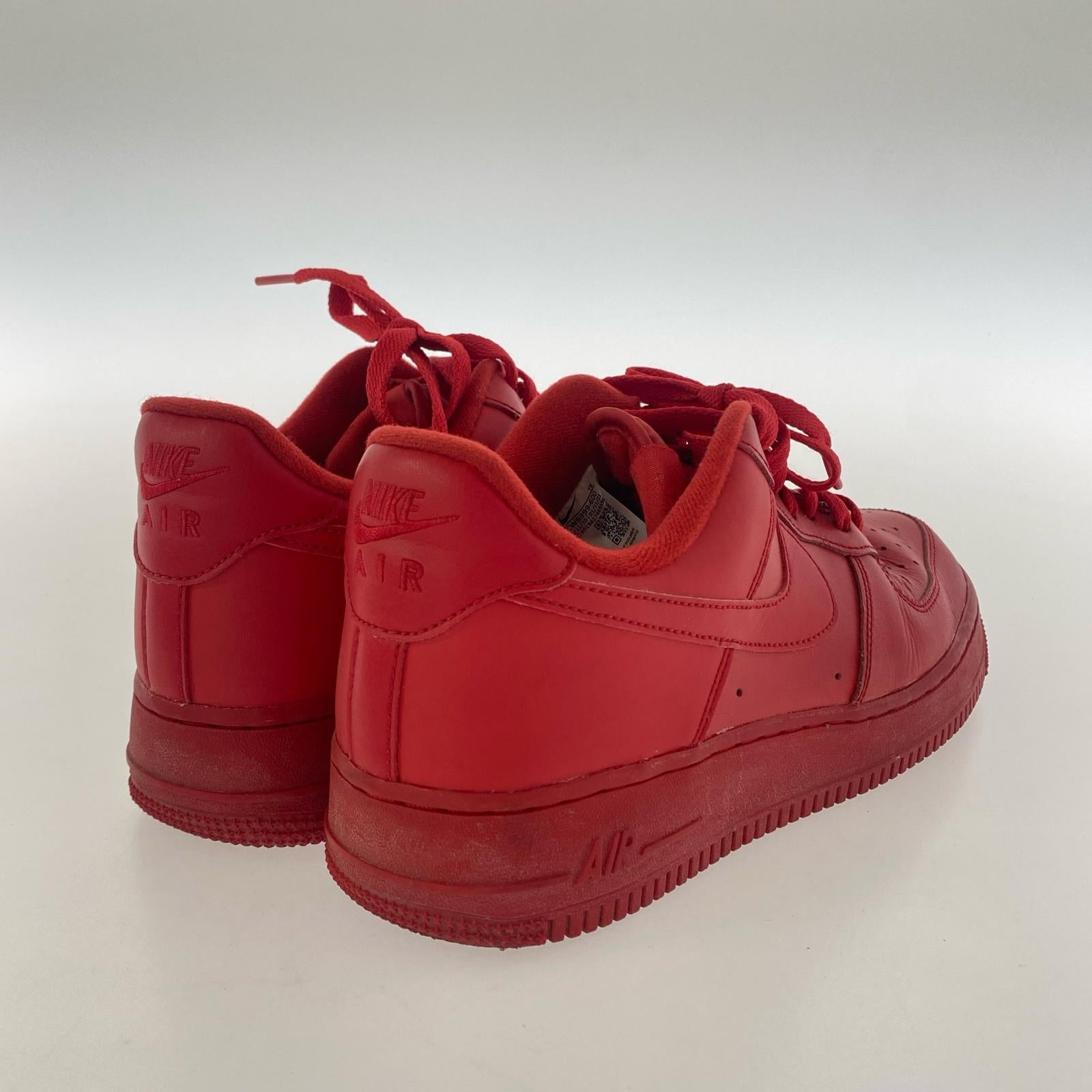 スニーカー NIKE Air Force 1 Low CW6999-600 赤 (25.5) 25.5cm (US7 1/2 UK7 EU41) ブラック