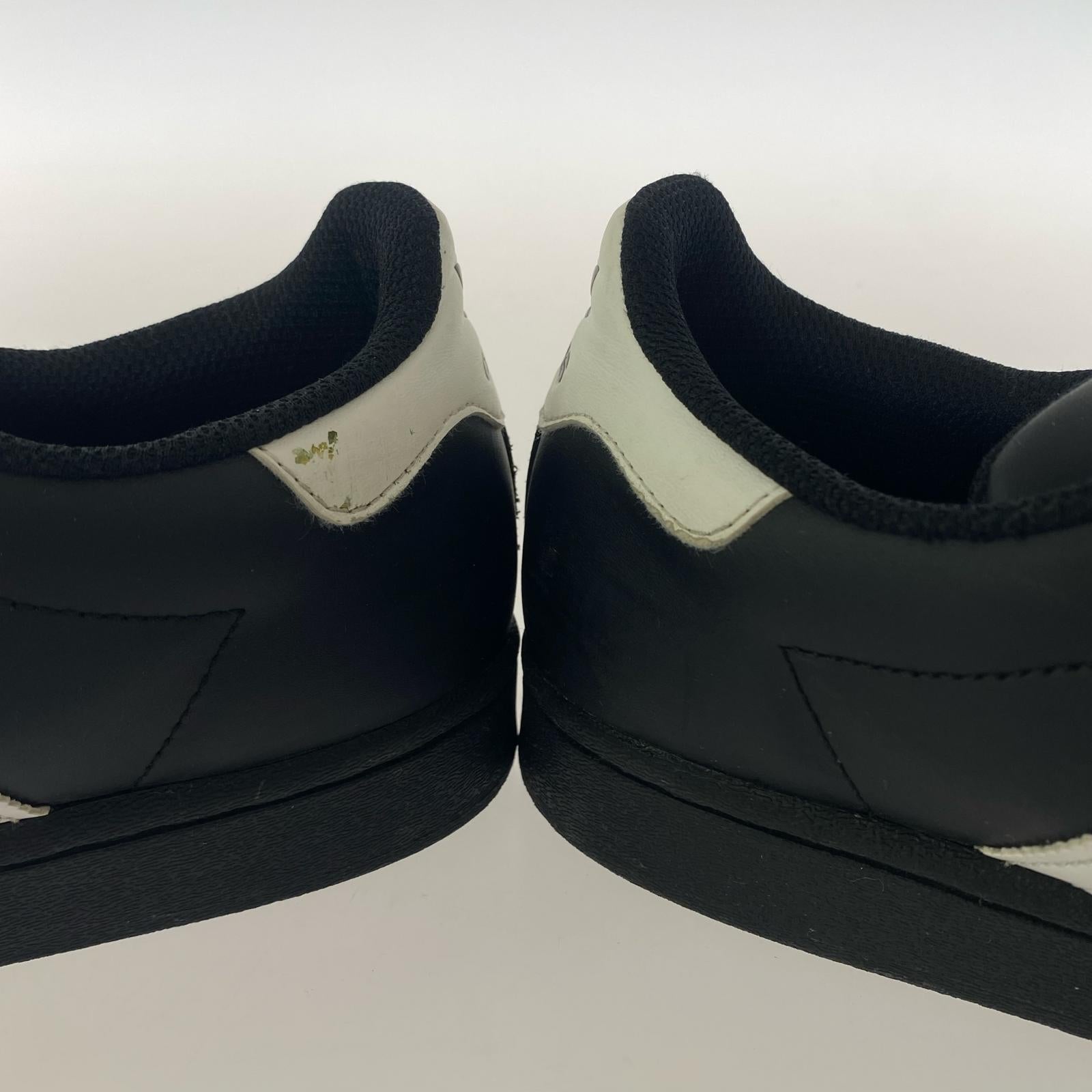 スニーカー adidas superstar 黒 (25) 25cm (US7 UK6 1/2 EU40) ブラック