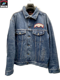 GUCCI 19SS Oversize Denim Jacket Patches