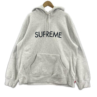 パーカー Supreme 22AW Capital Hooded Sweatshirt XL グレー グレー