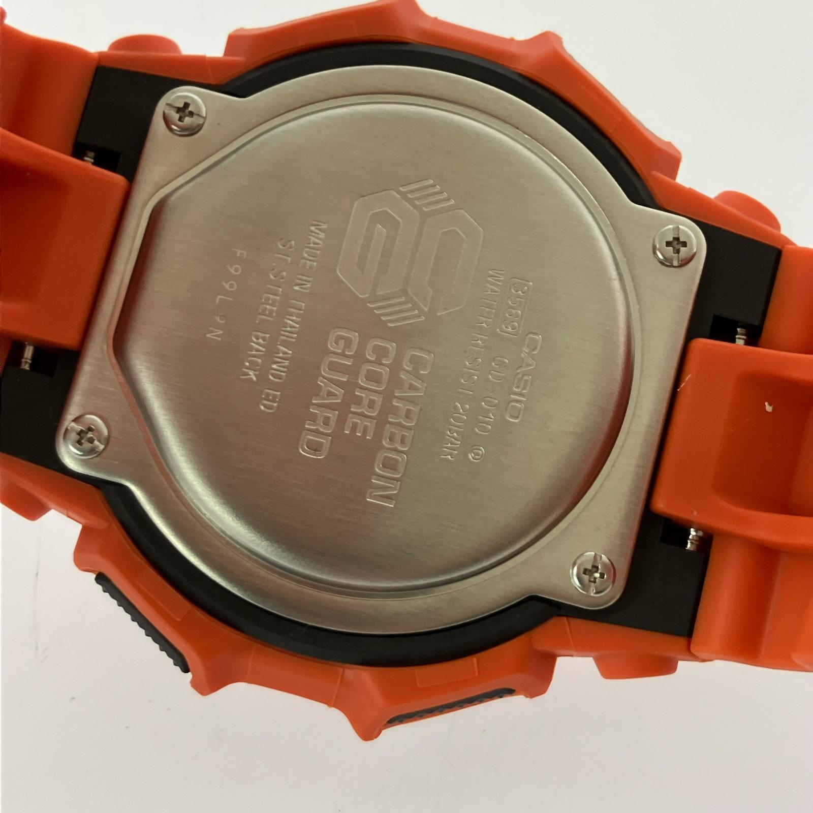 腕時計 G-SHOCK 腕時計 オレンジ GD-010 オレンジ