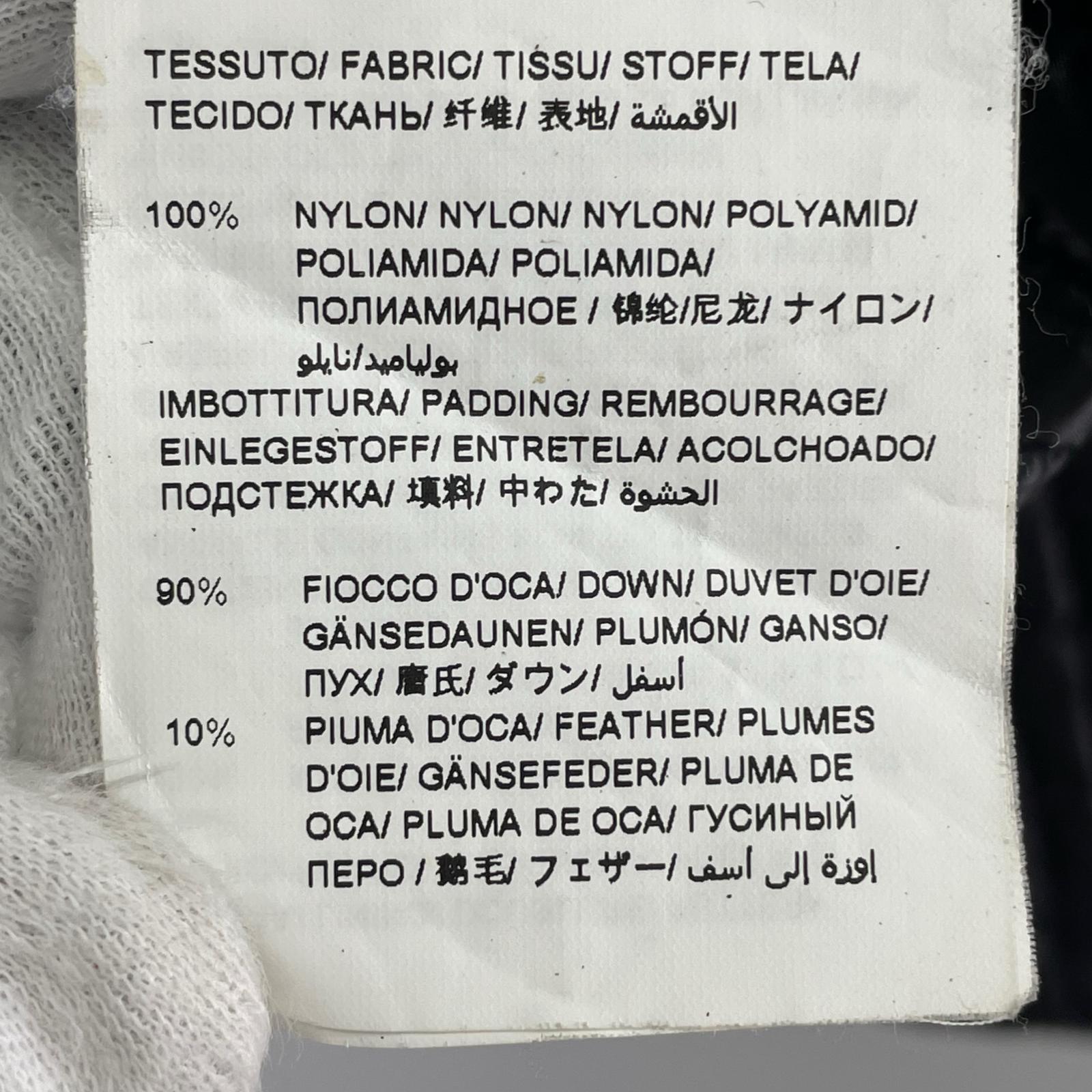 ダウンジャケット 23AW シャイニーナイロンダウンジャケット BELBO ブラック