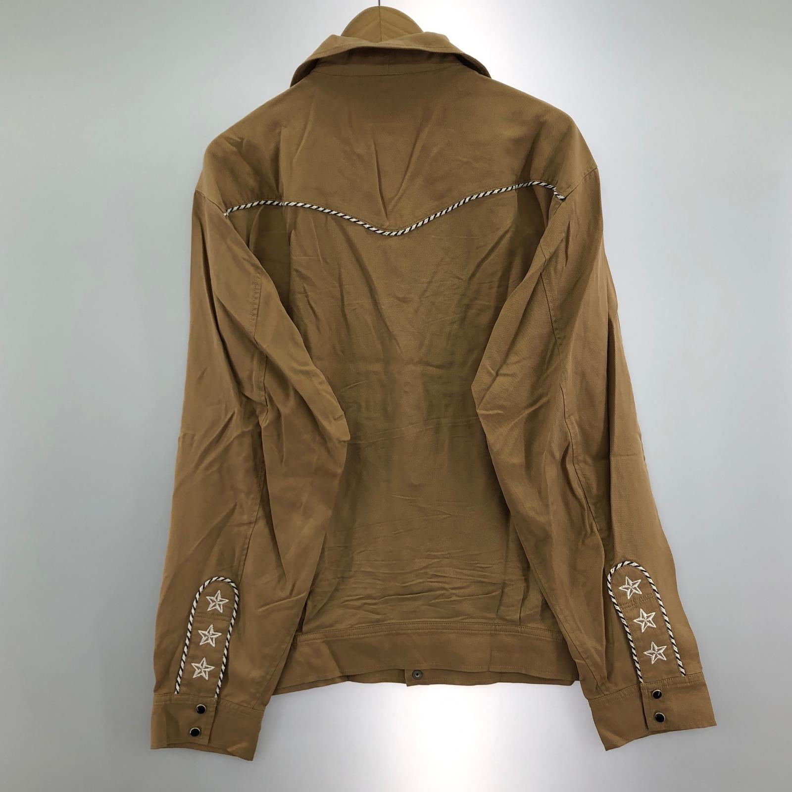 ジャケット LYOCELL WESTERN JACKET ブラウン