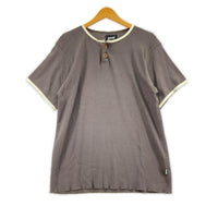 半袖Ｔシャツ ヘンリーネックＴ L グレー