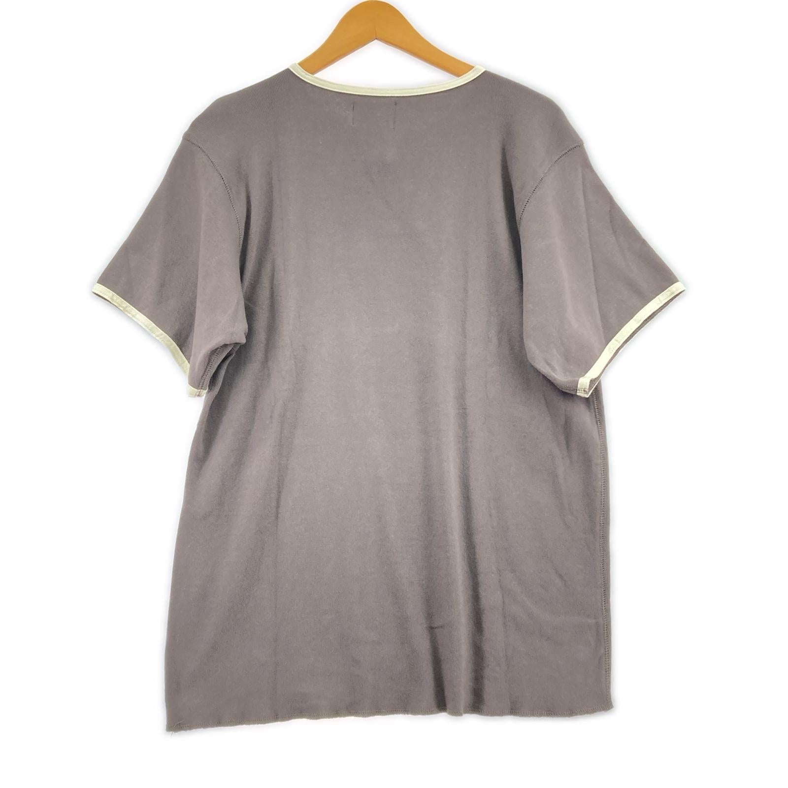 半袖Ｔシャツ ヘンリーネックＴ L グレー