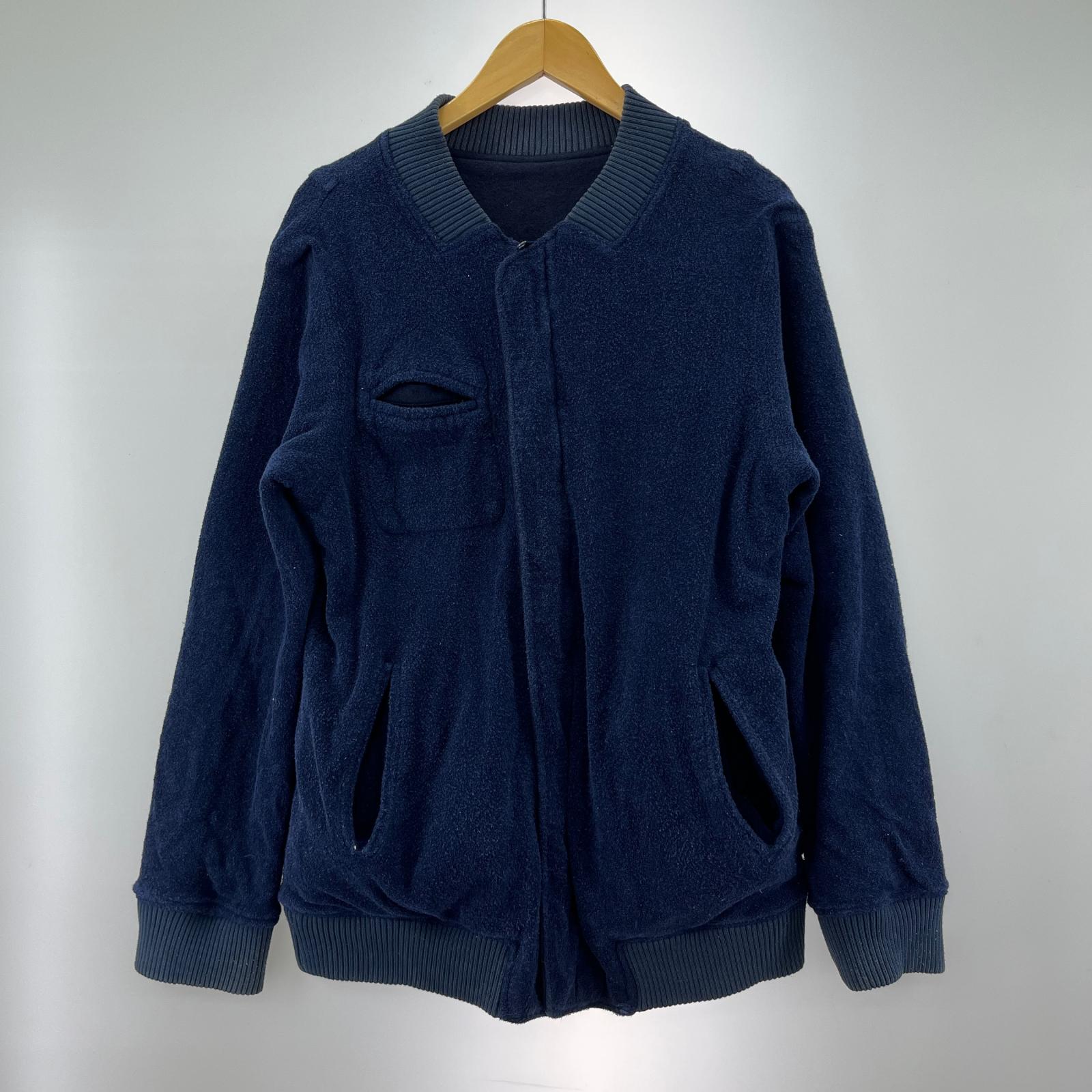 ジャケット 90s 一之瀬 パイル リバーシブルブルゾン NVY M ネイビー