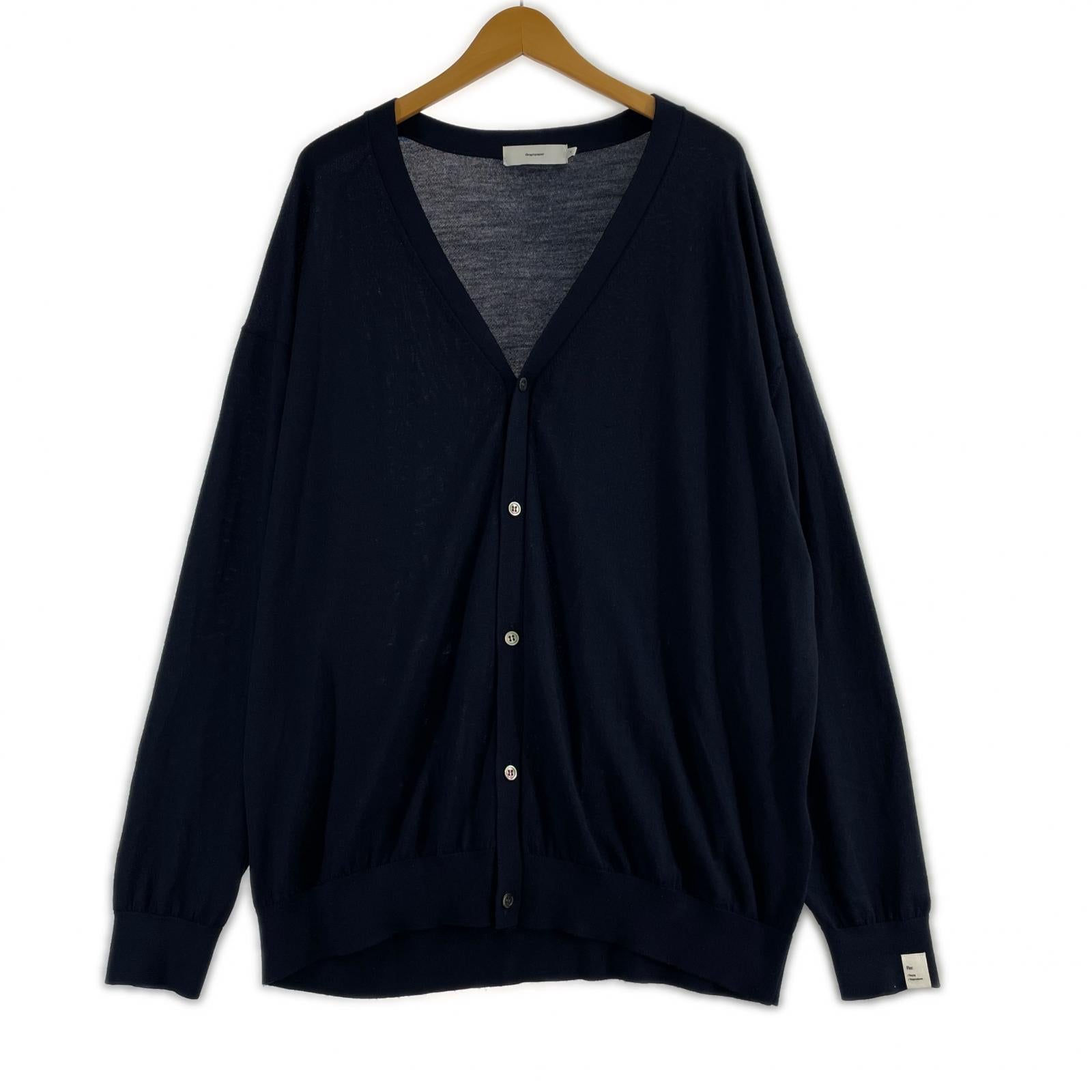 カーディガン Suvin Cardigan フリー ネイビー