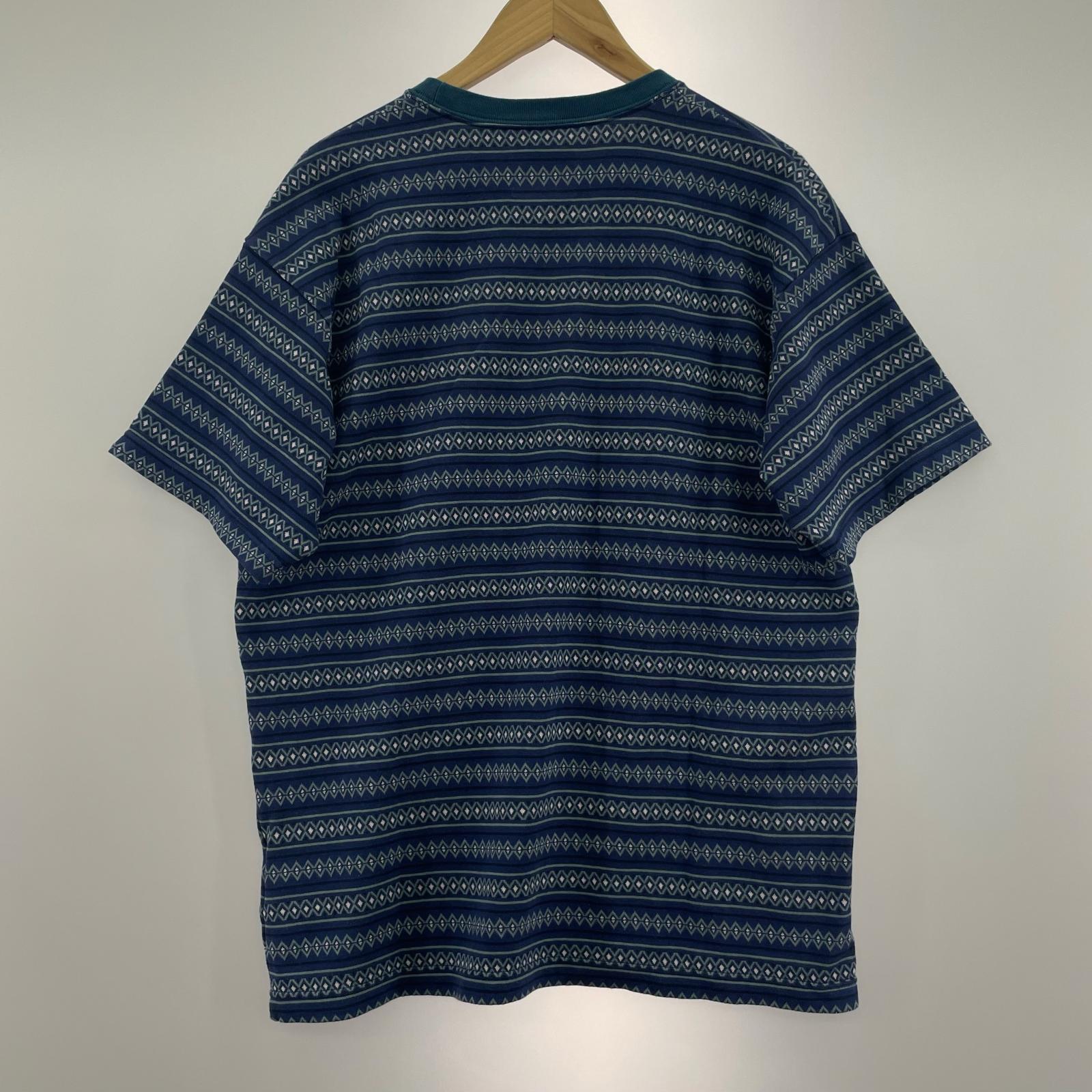 半袖Ｔシャツ WTAPS 26SS BDY 02 SS COTTON ボーダーTee 2 ブルー