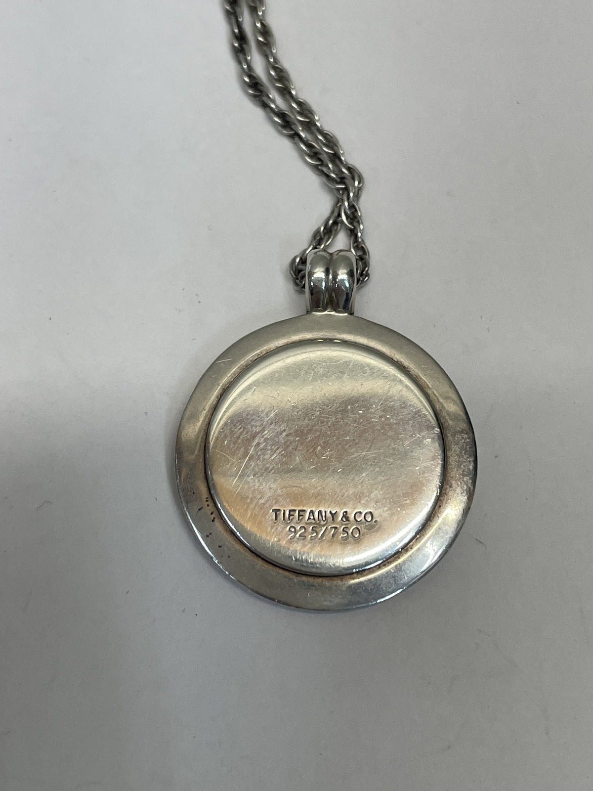 Tiffany＆Co. 925/750 コンビ セントクリストファーネックレス