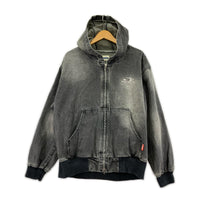ジャケット Heisei Logo Denim Zip Hoodie M ブラック