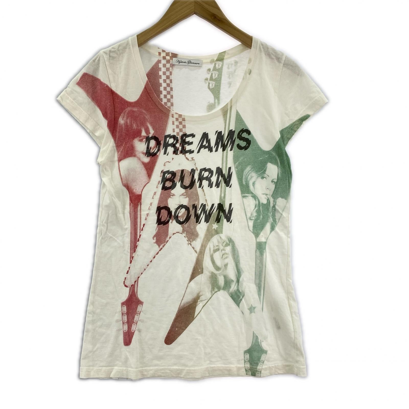 半袖Ｔシャツ DREAMS BURN DOWN 白 (F) ホワイト