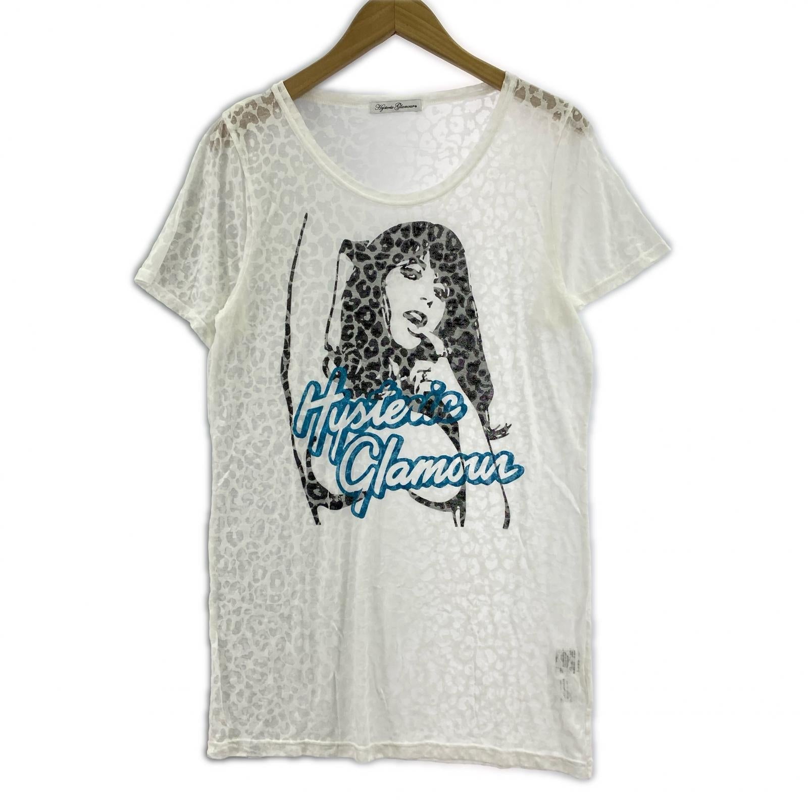 半袖Ｔシャツ 総柄 白 (F) ホワイト