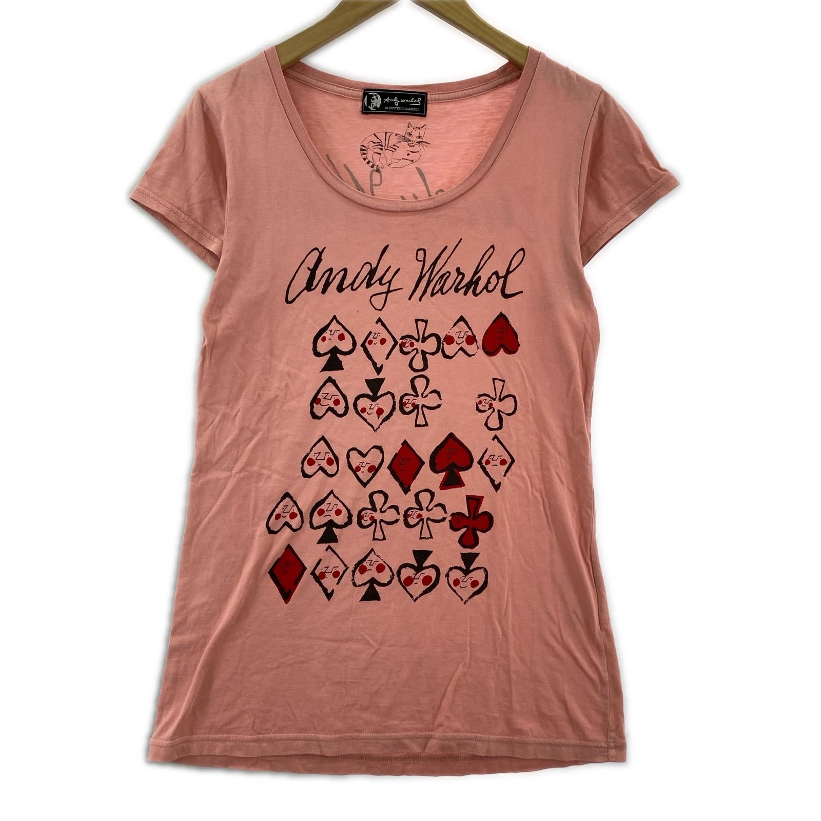 半袖Ｔシャツ Andy Warhol ピンク (F) ピンク