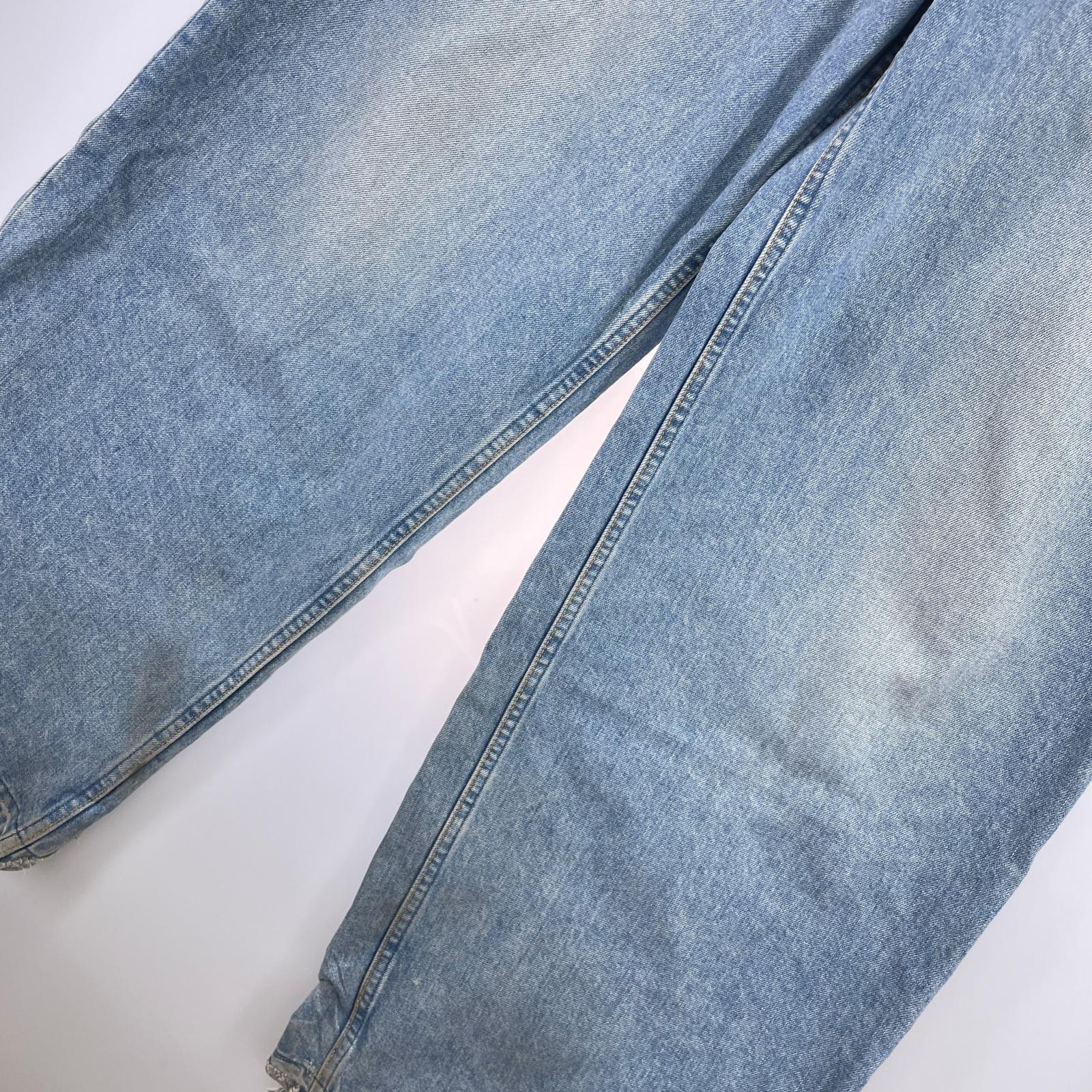 デニムパンツ BOYS EMBLEM BAGGY JEANS 44 インディゴ 44