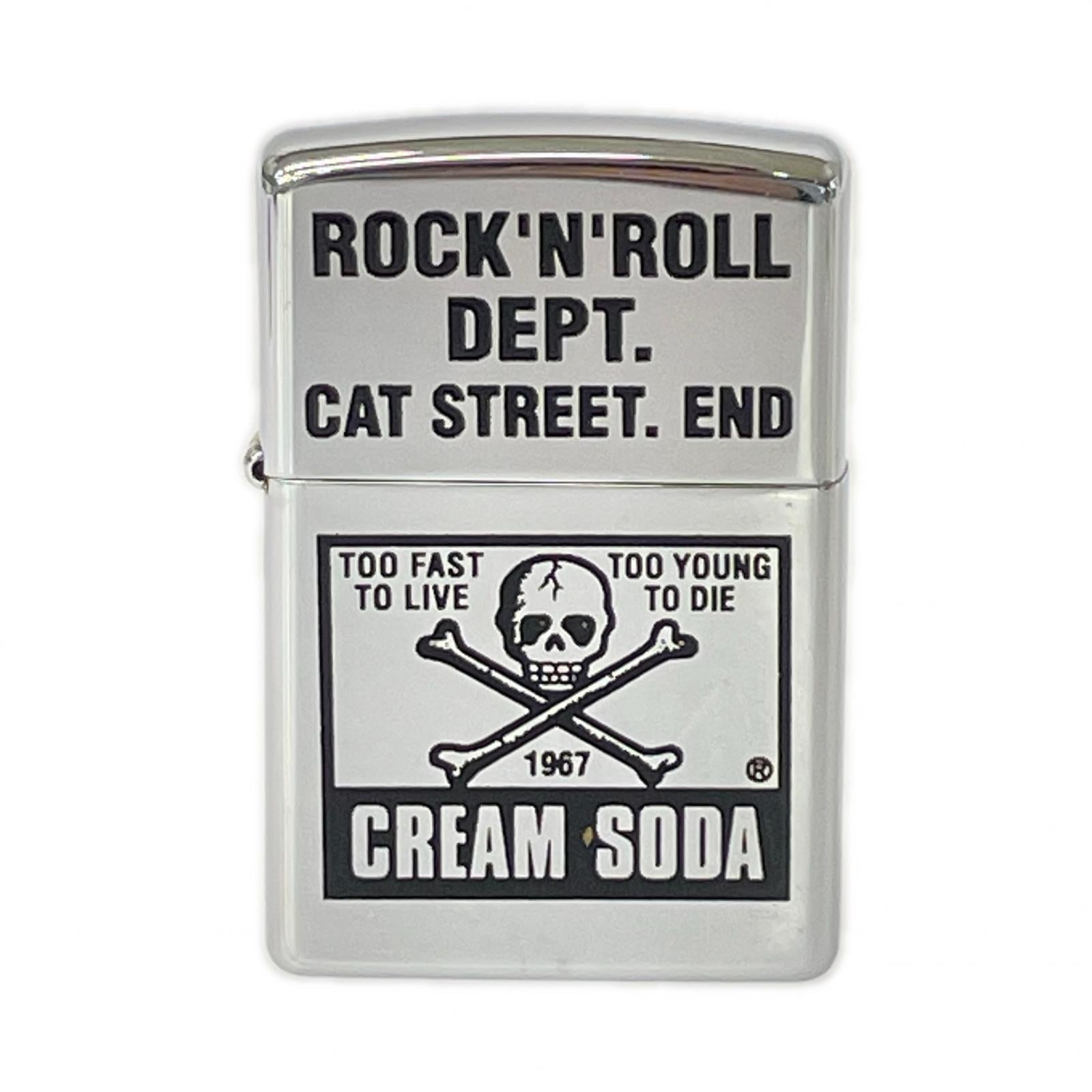 ライター cream soda ZIPPO シルバー