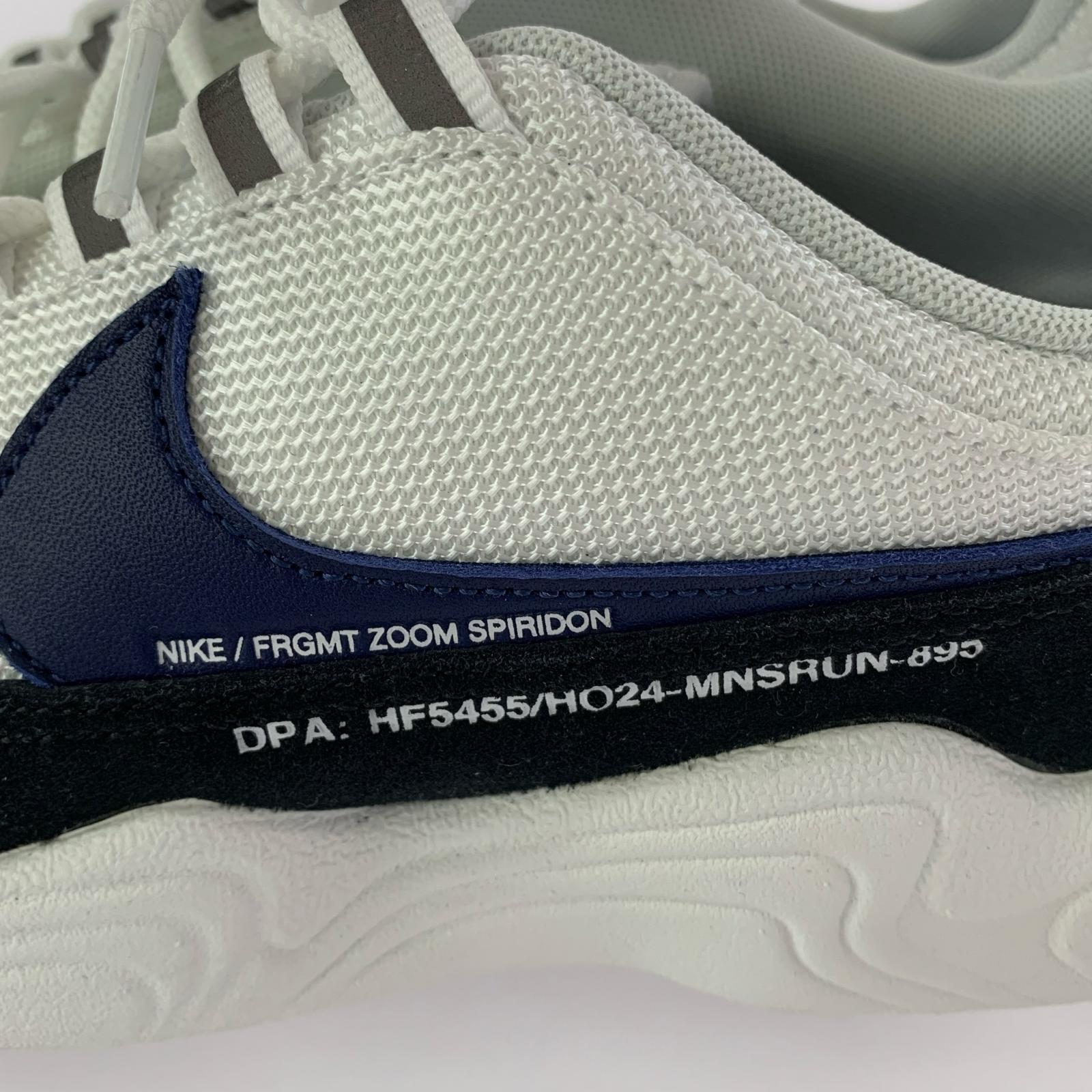 スニーカー ×fragment design Air Zoom Spiridon SP 26.5cm (US8 1/2 UK8 EU43) ホワイト