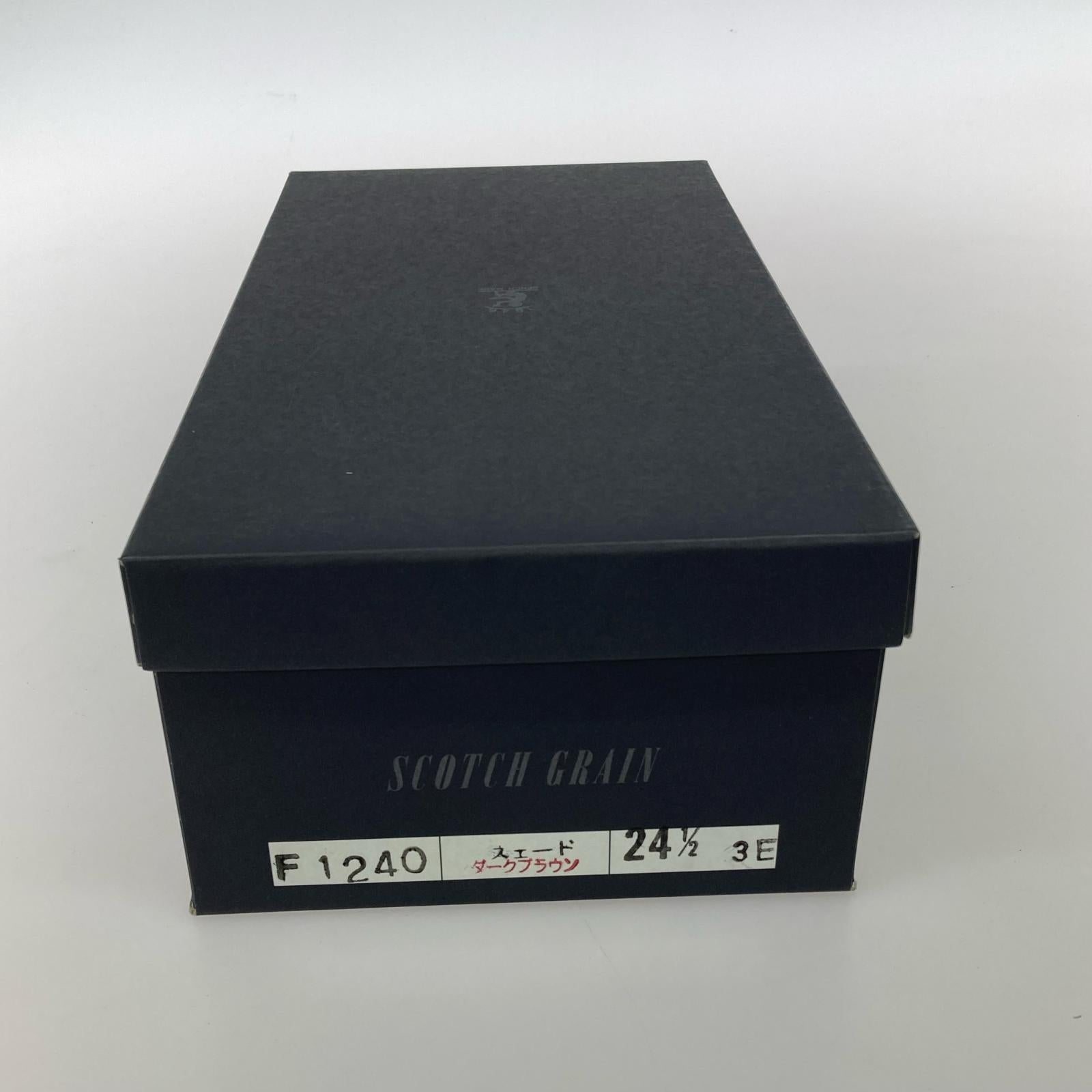 ローファー F-1240 スウェード ローファー (24 1/2) 24.5cm (US6 1/2 UK6 EU39) ブラウン