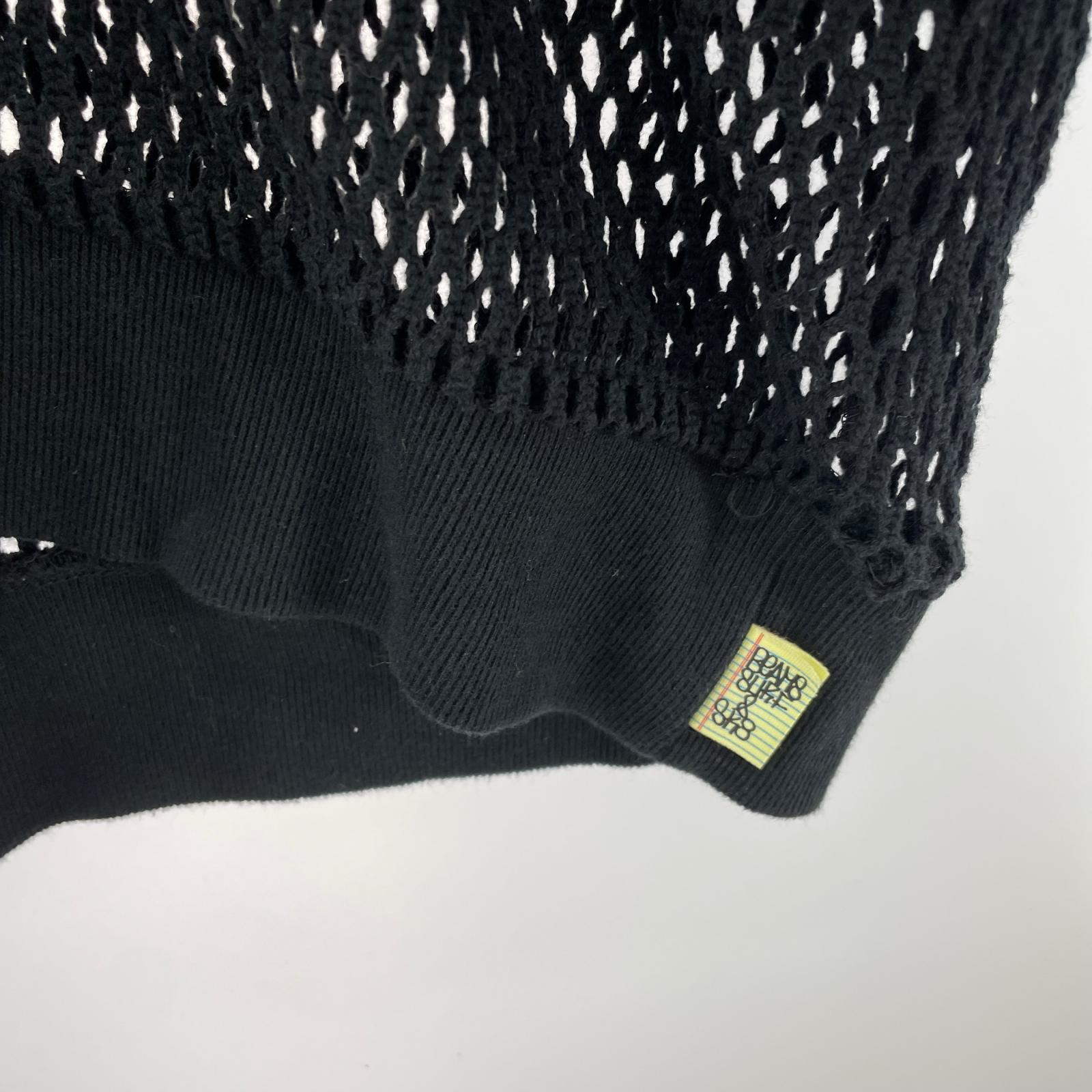 パーカー メッシュ 黒 (Ｌ) L ブラック