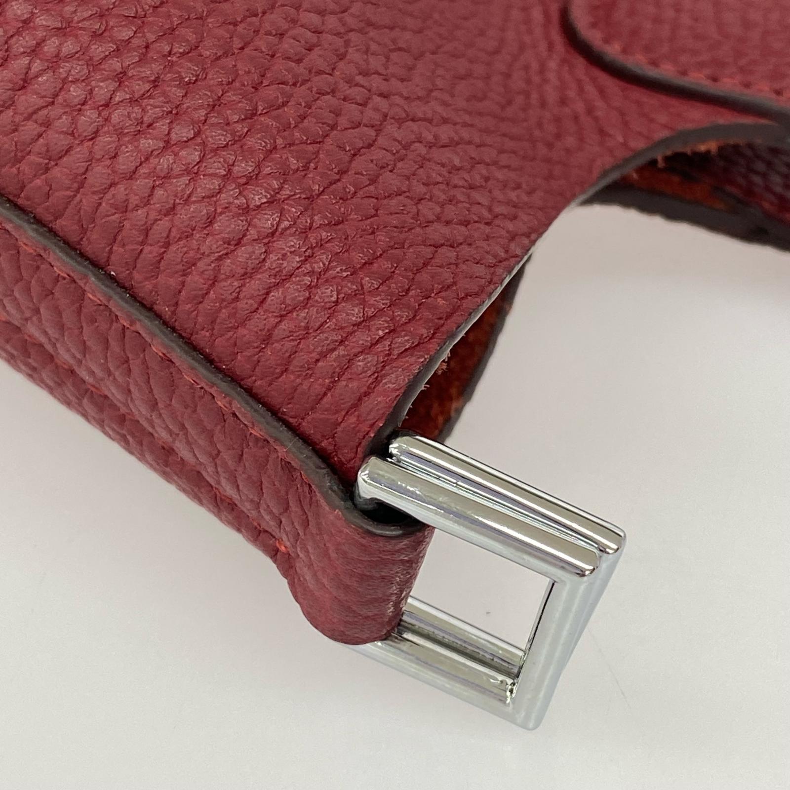 ハンドバッグ CESARE PACIOTTI 4US 4U aki& レザー ハンドバッグ 赤 レッド