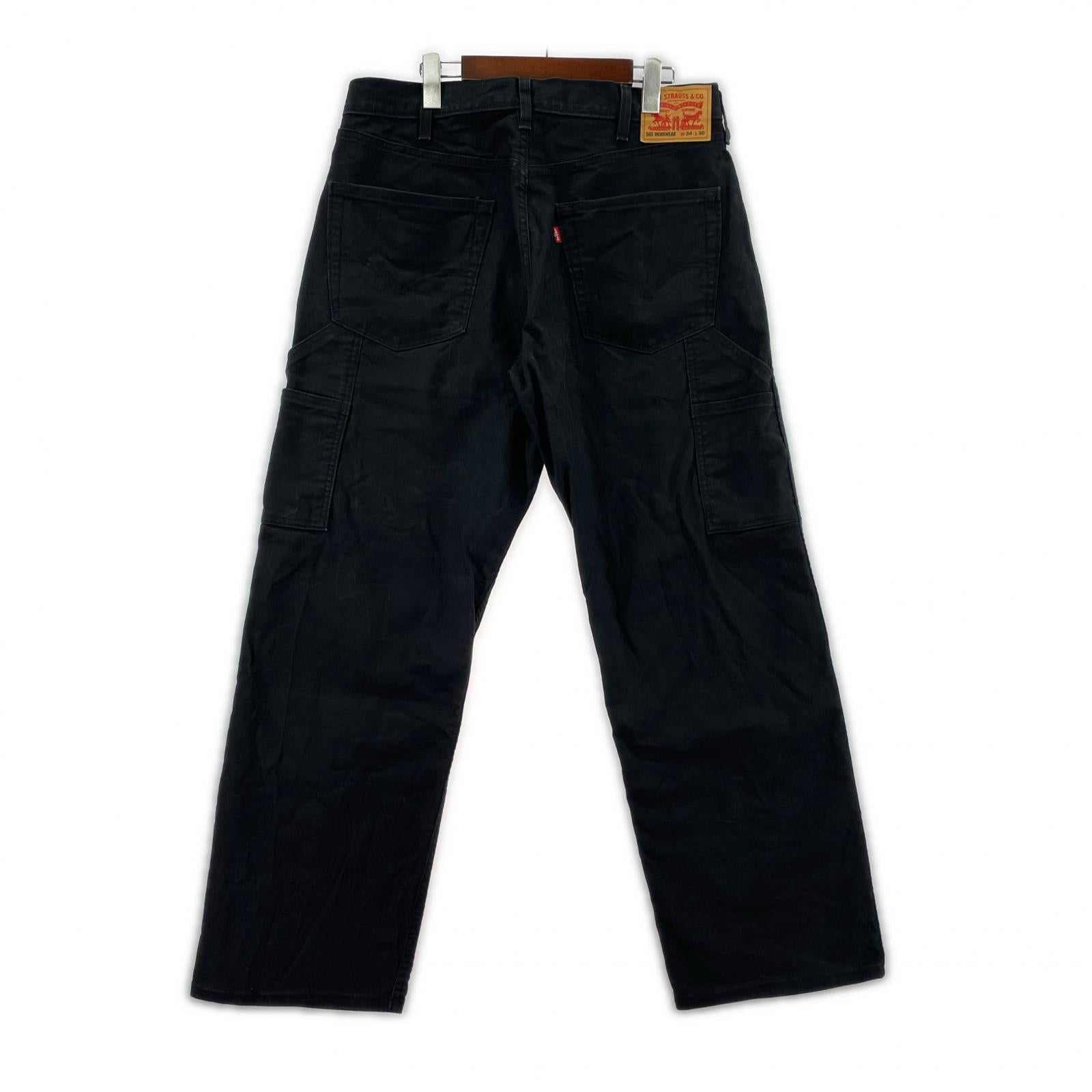 デニムパンツ 565 work wear 黒 (34) 34 ブラック