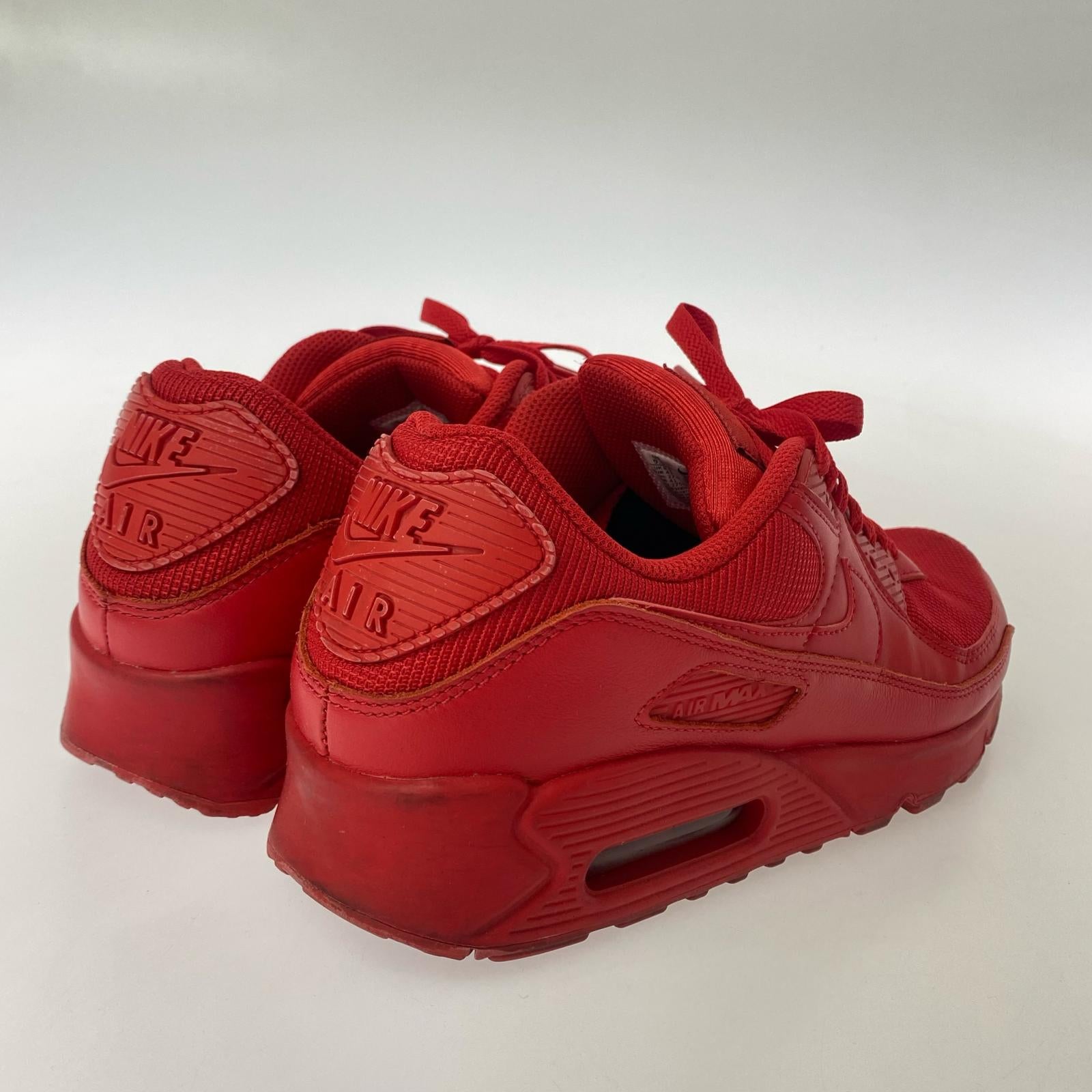 スニーカー Air Max 90 RED 27.5cm 27.5cm (US9 1/2 UK9 EU45) レッド