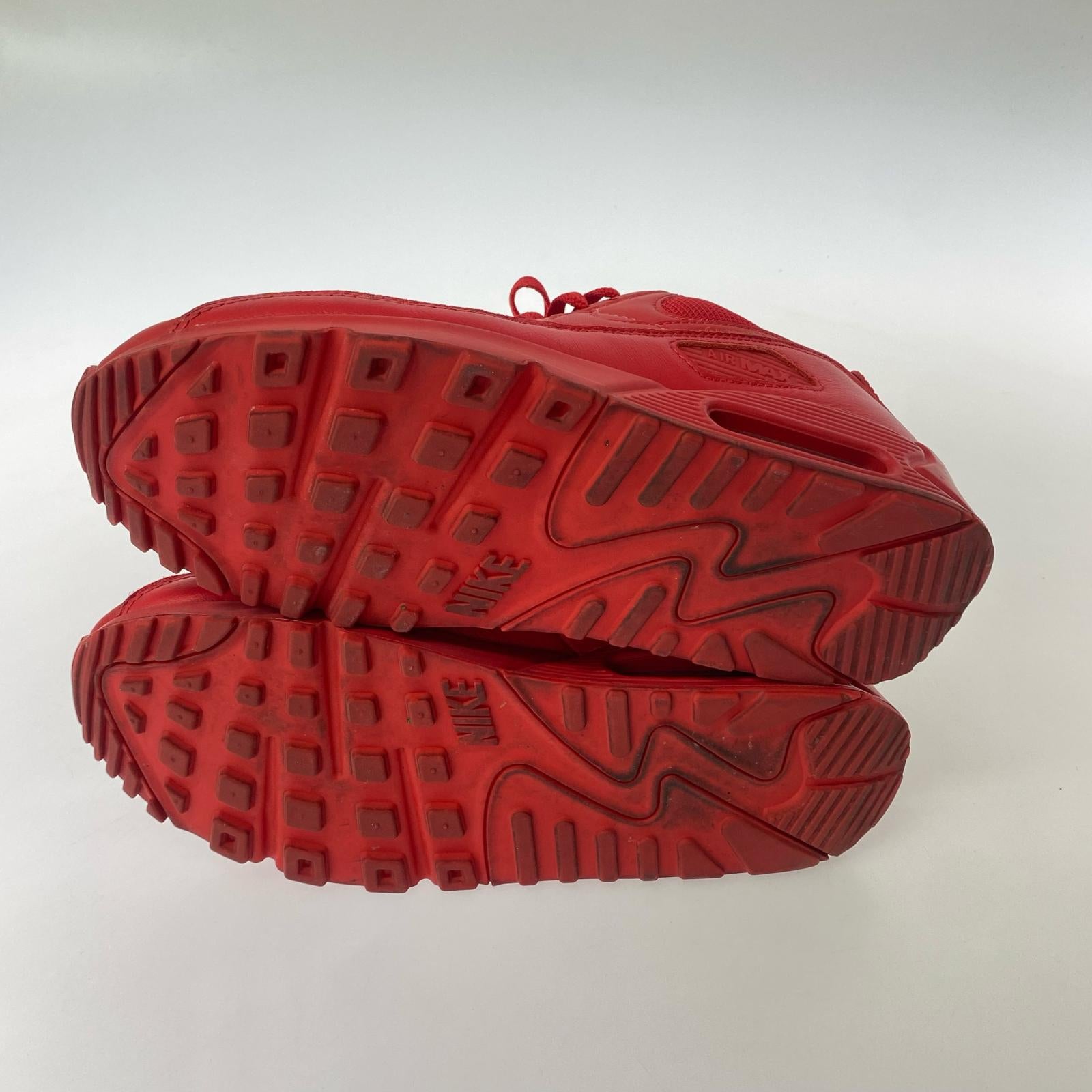 スニーカー Air Max 90 RED 27.5cm 27.5cm (US9 1/2 UK9 EU45) レッド