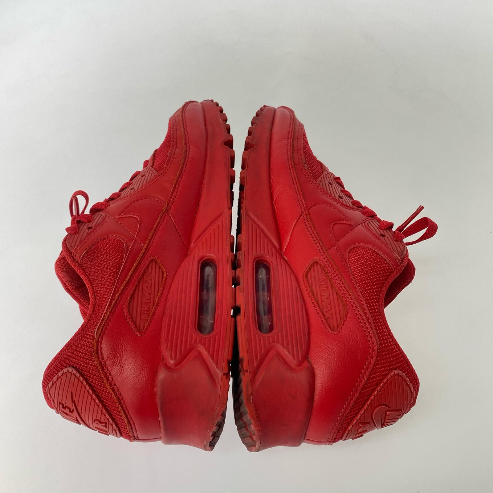 スニーカー Air Max 90 RED 27.5cm 27.5cm (US9 1/2 UK9 EU45) レッド