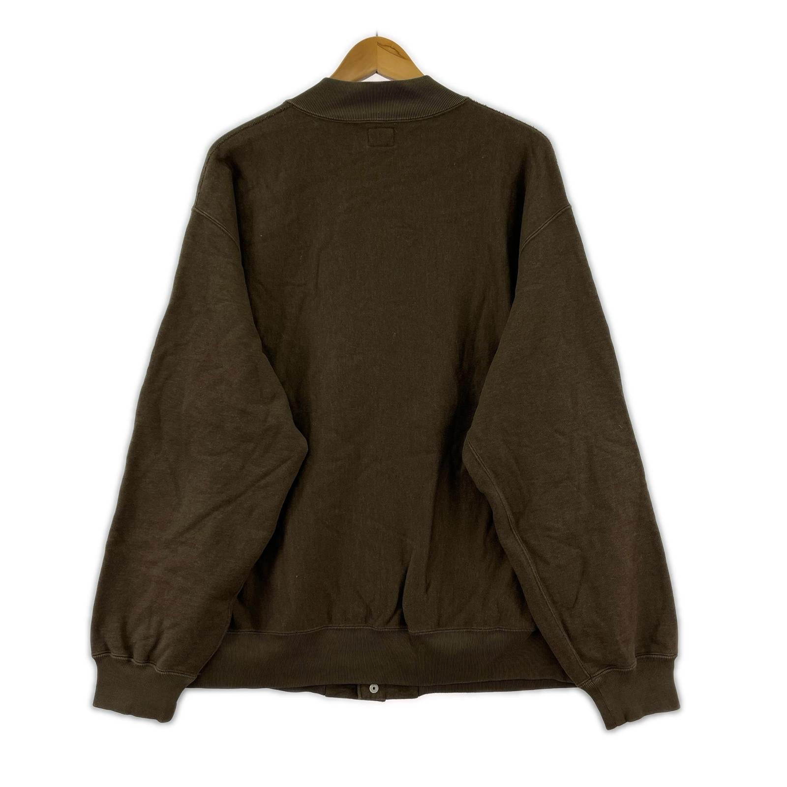 スウェット blurhmsROOTSTOCK Sweat Snap Cardigan 3 3 ブラウン